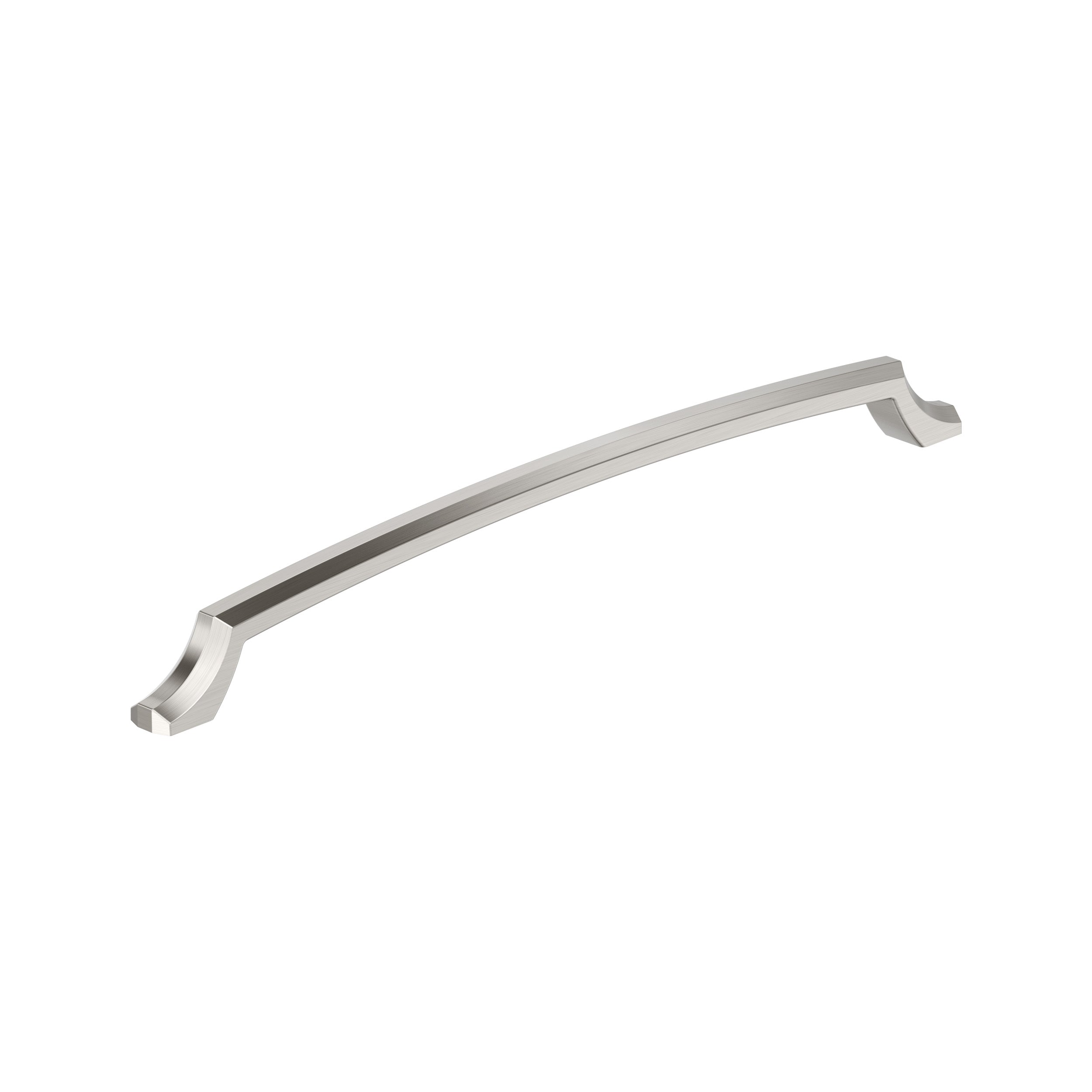 Bellamy 12-5/8 inch (320mm) Center-to-Center Satin Nickel Cabinet Pull