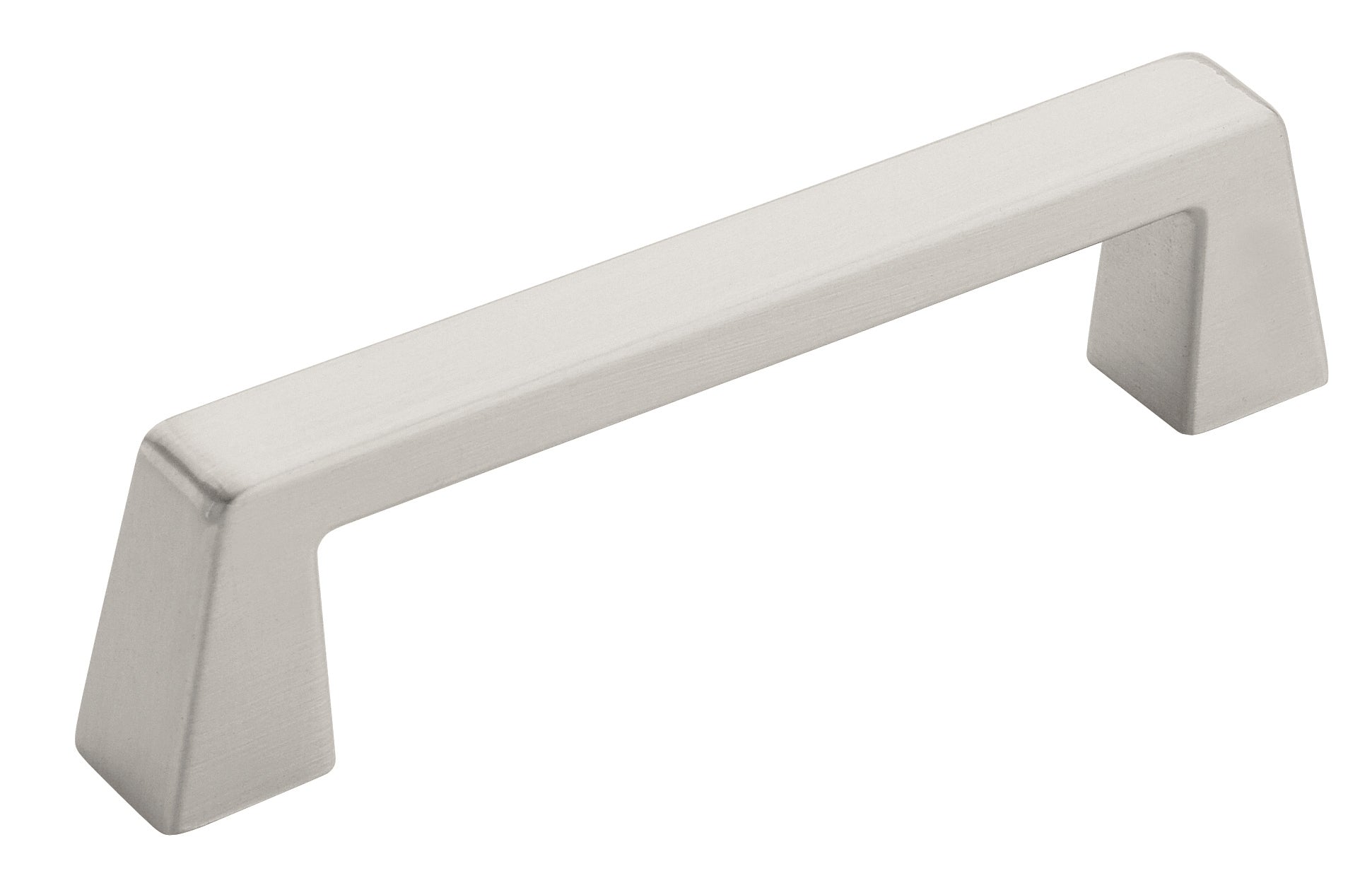 Blackrock 3-3/4 inch (96mm) Center-to-Center Satin Nickel Cabinet Pull