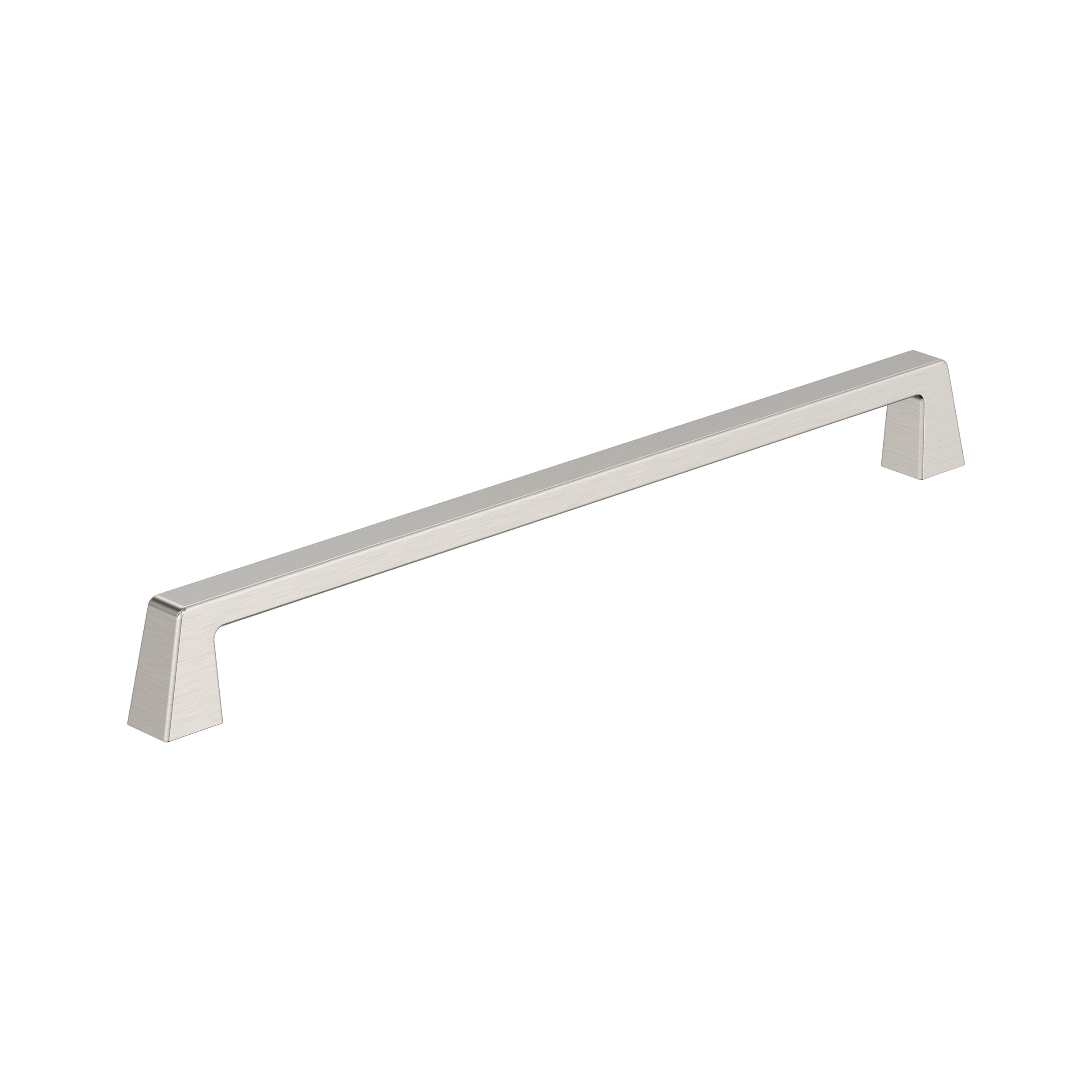 Blackrock 10-1/16 inch (256mm) Center-to-Center Satin Nickel Cabinet Pull