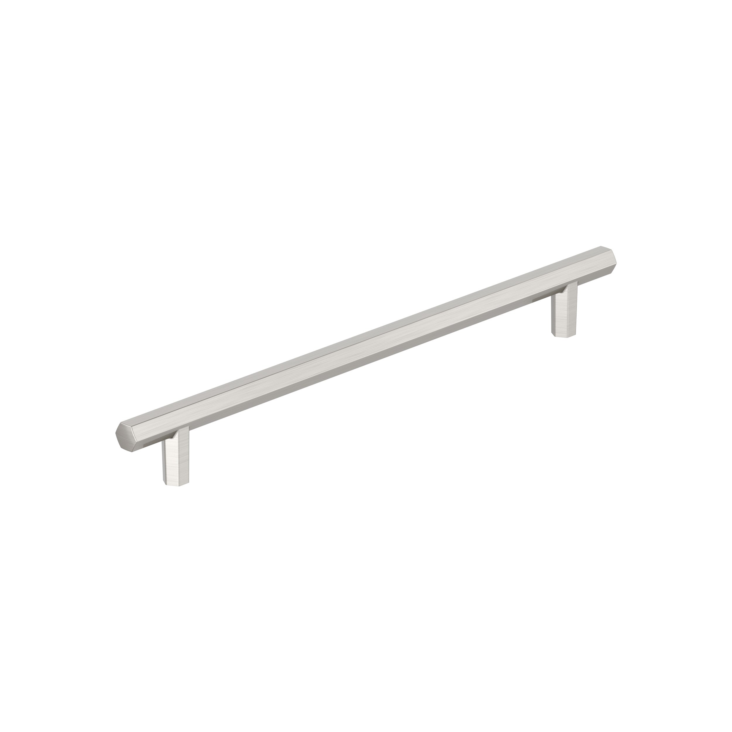 Caliber 8-13/16 inch (224mm) Center-to-Center Satin Nickel Cabinet Pull