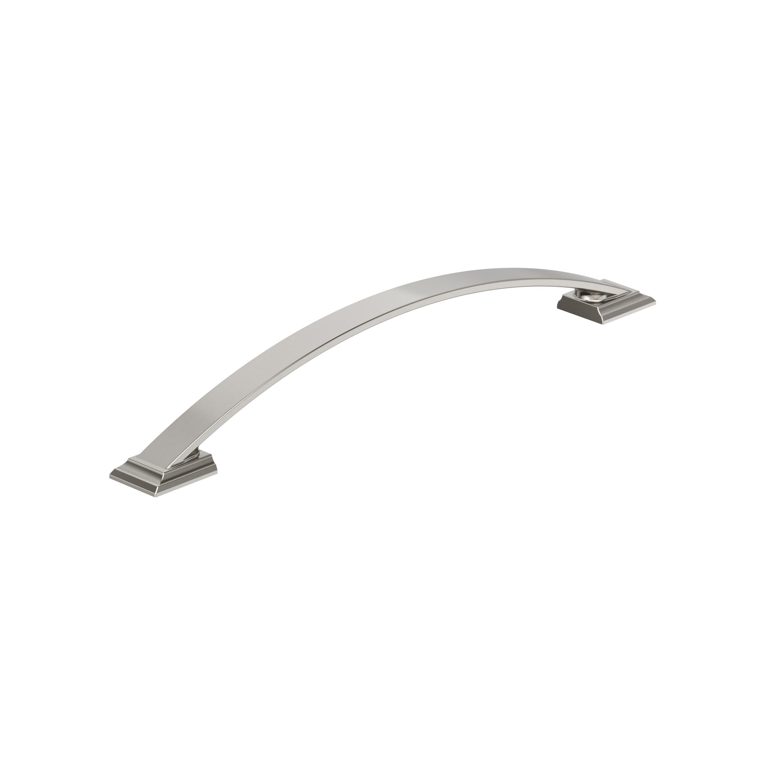 Candler 8-13/16 inch (224mm) Center-to-Center Satin Nickel Cabinet Pull