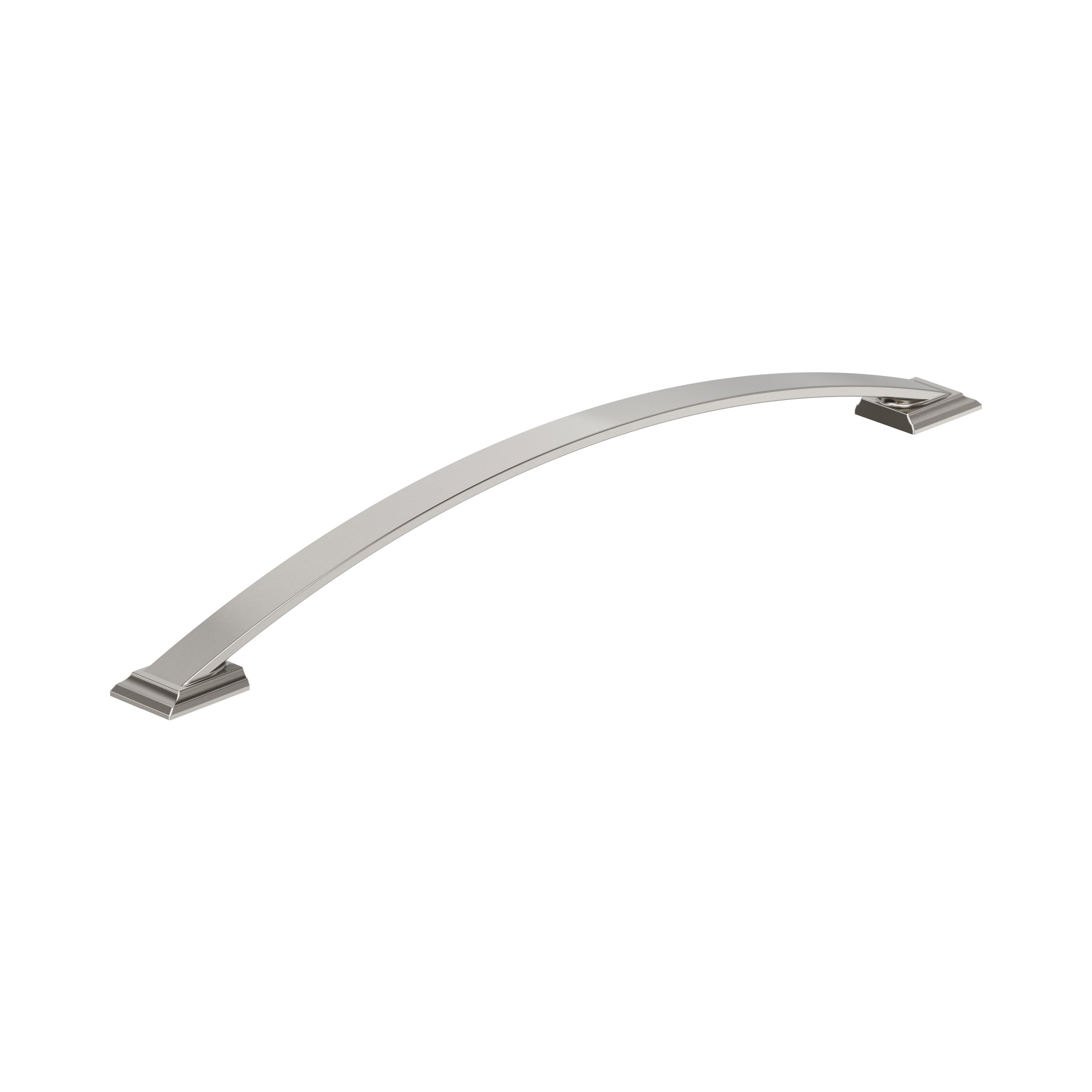 Candler 12-5/8 inch (320mm) Center-to-Center Satin Nickel Cabinet Pull