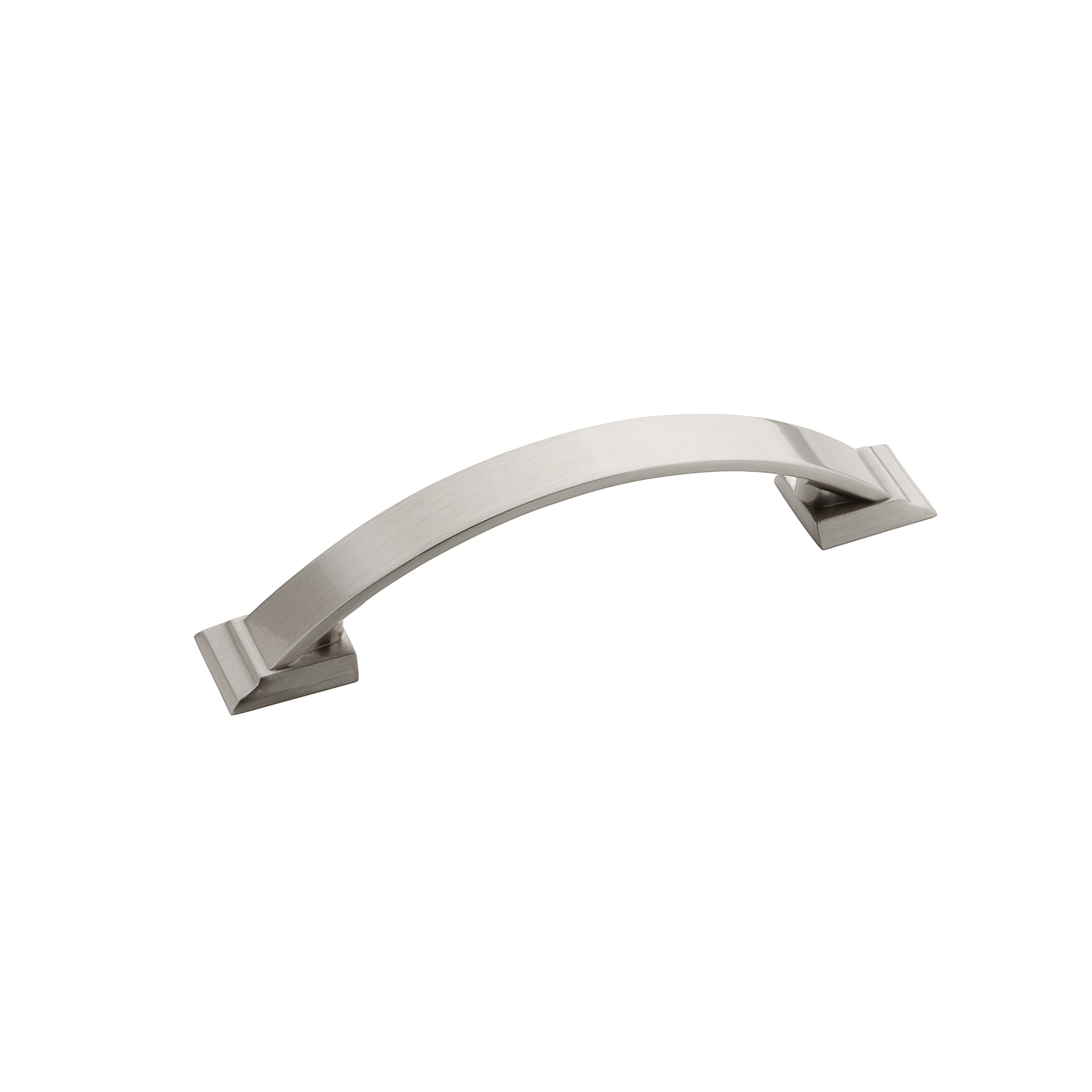 Candler 3-3/4 inch (96mm) Center-to-Center Satin Nickel Cabinet Pull