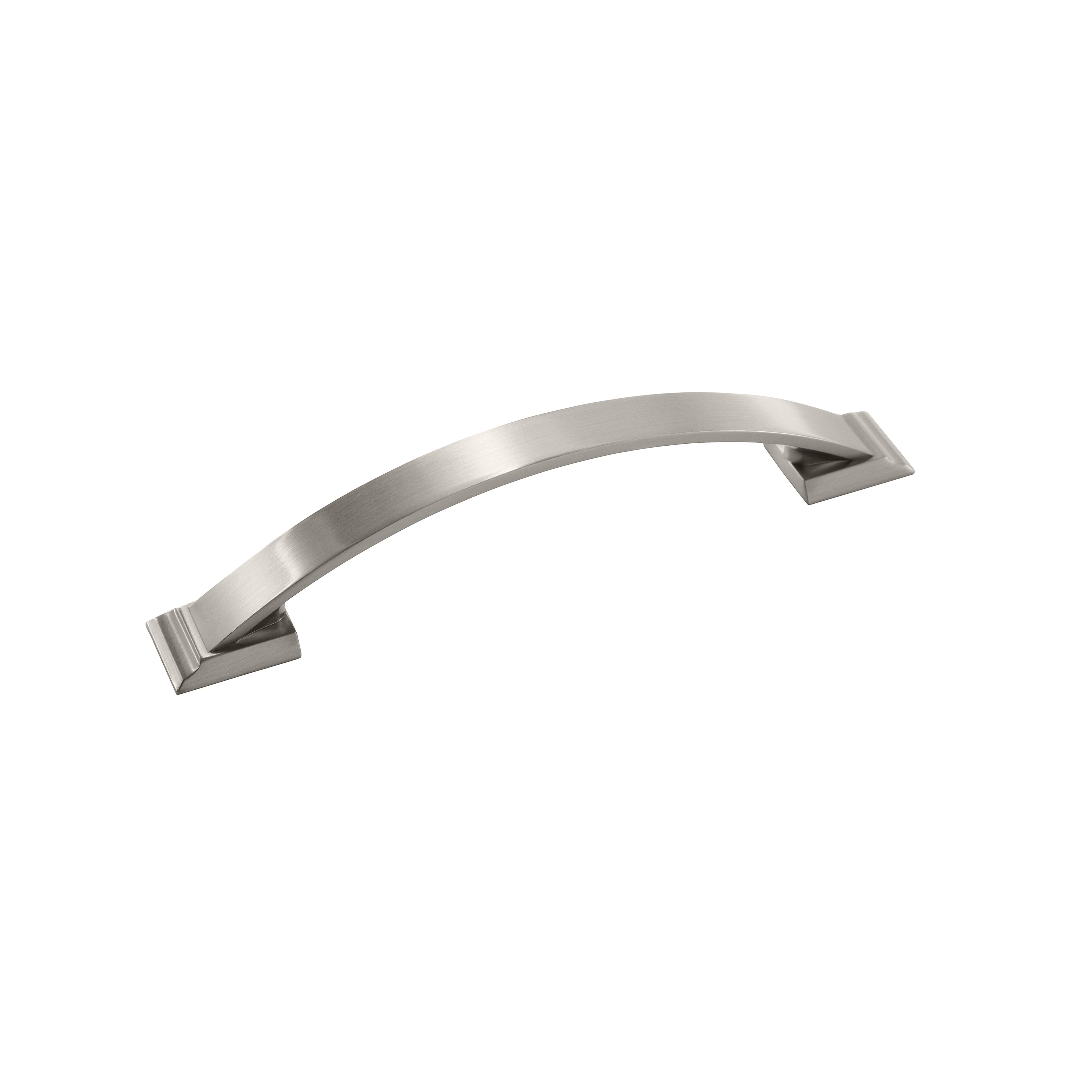 Candler 5-1/16 inch (128mm) Center-to-Center Satin Nickel Cabinet Pull