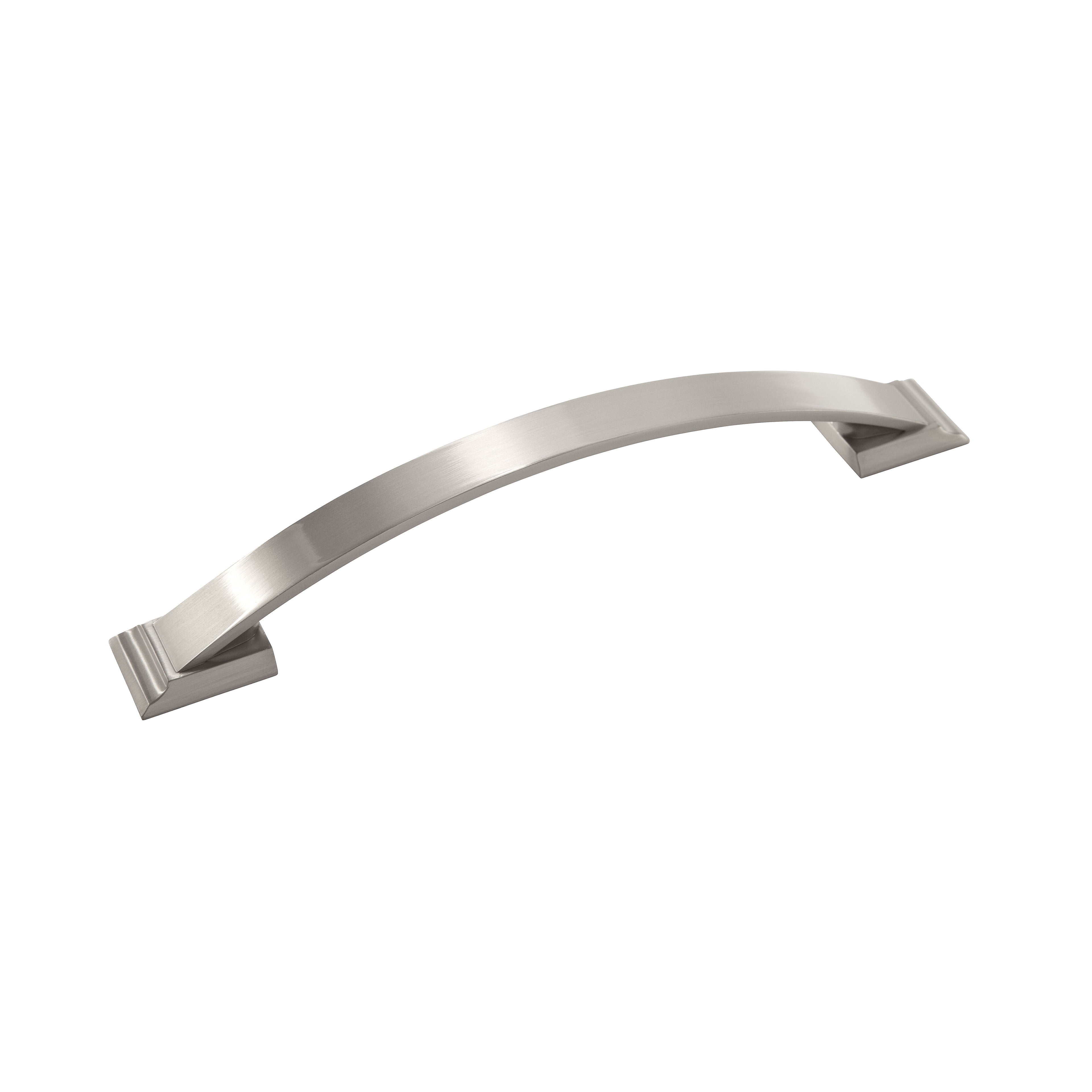 Candler 6-5/16 inch (160mm) Center-to-Center Satin Nickel Cabinet Pull