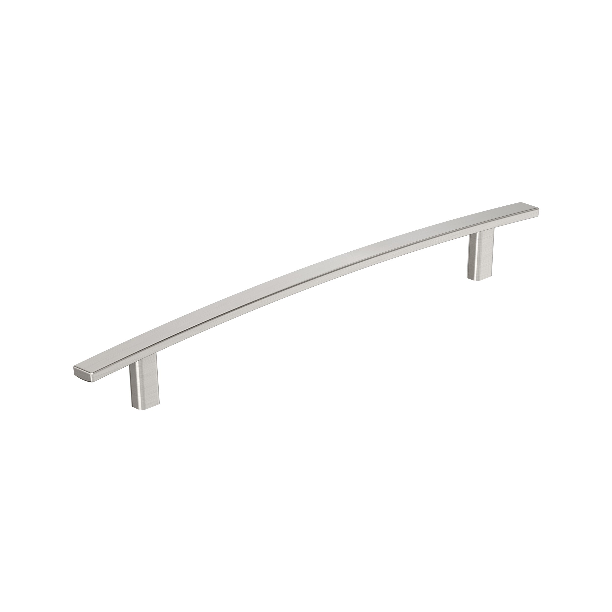 Cyprus 10-1/16 inch (256mm) Center-to-Center Satin Nickel Cabinet Pull