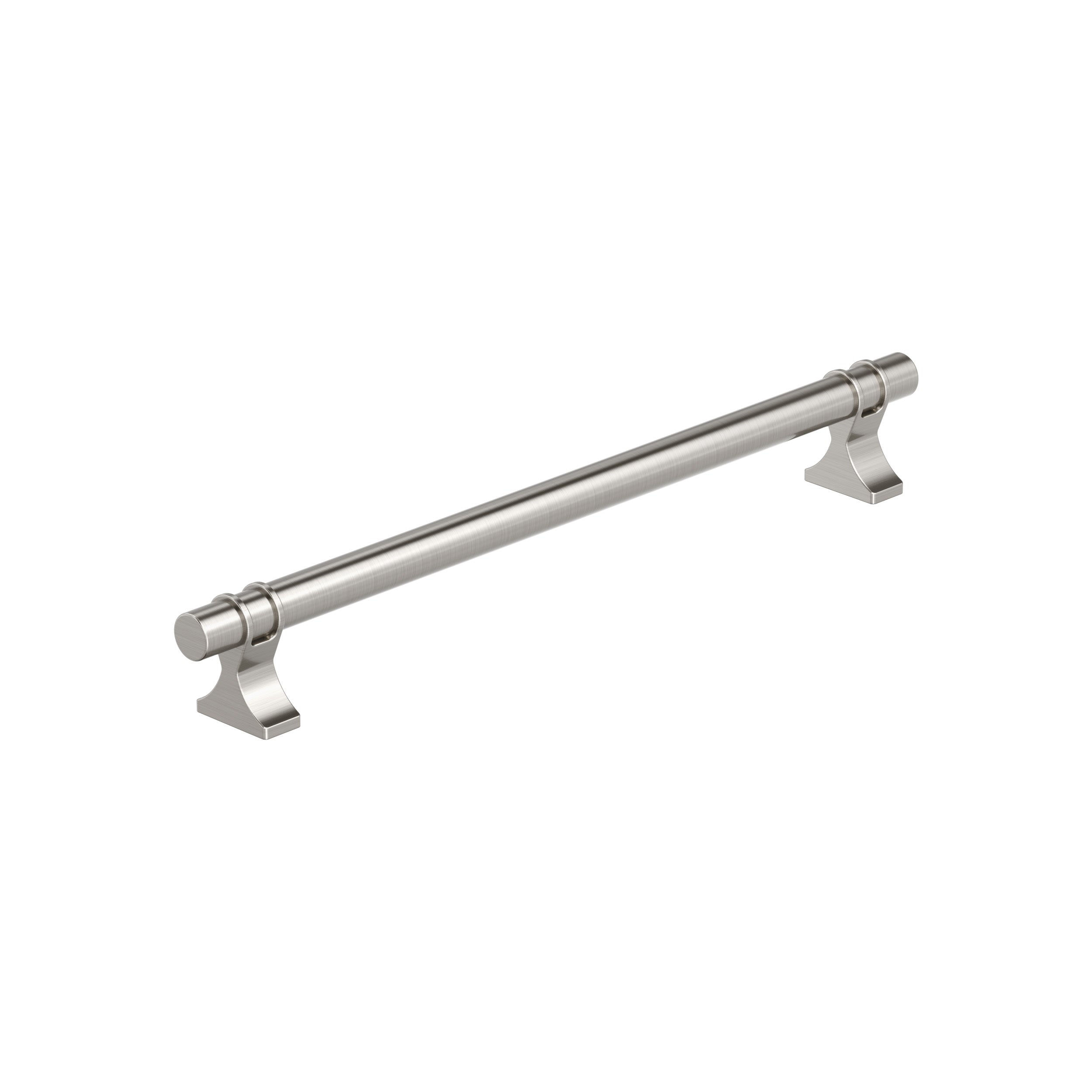 Davenport 8-13/16 inch (224mm) Center-to-Center Satin Nickel Cabinet Pull