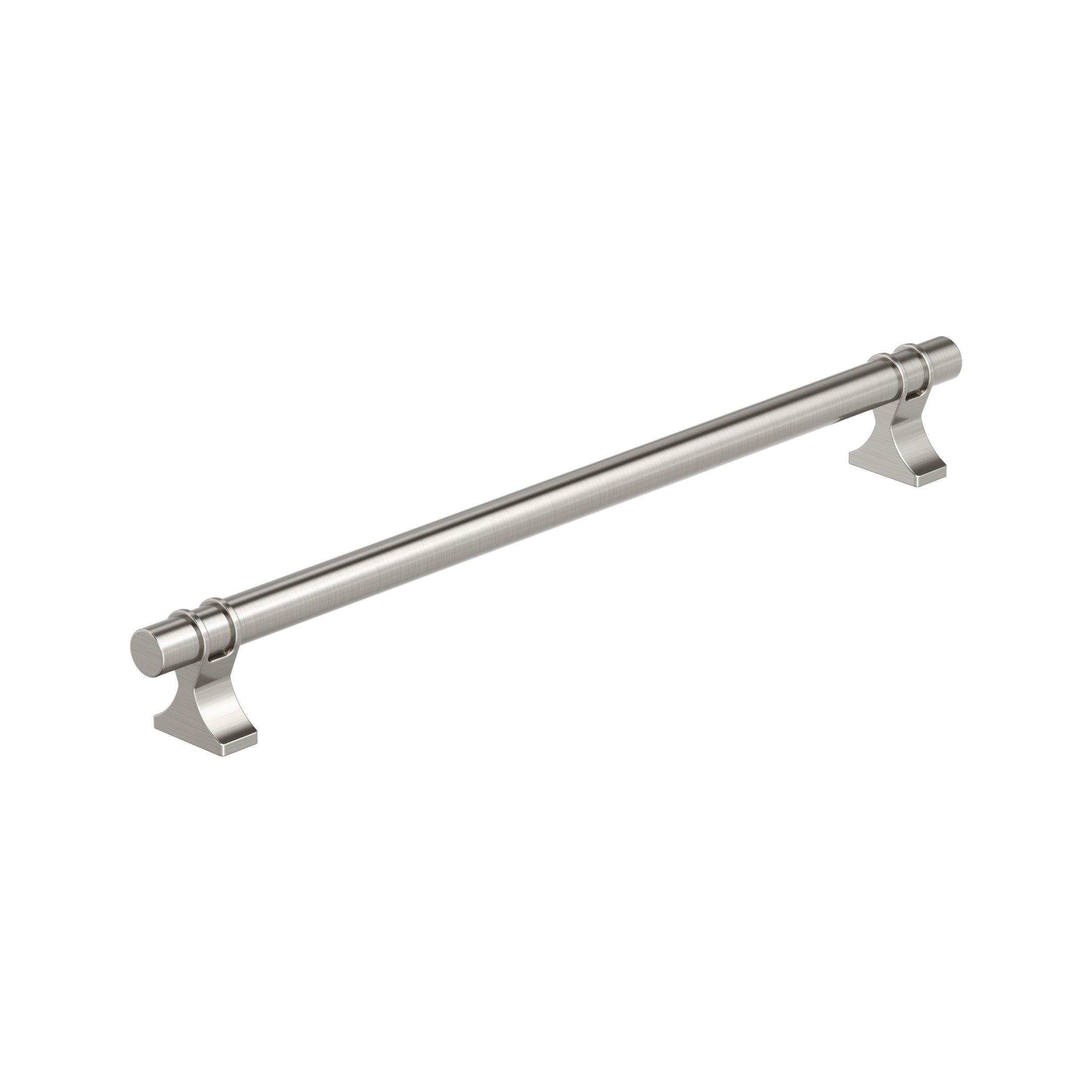 Davenport 10-1/16 inch (256mm) Center-to-Center Satin Nickel Cabinet Pull
