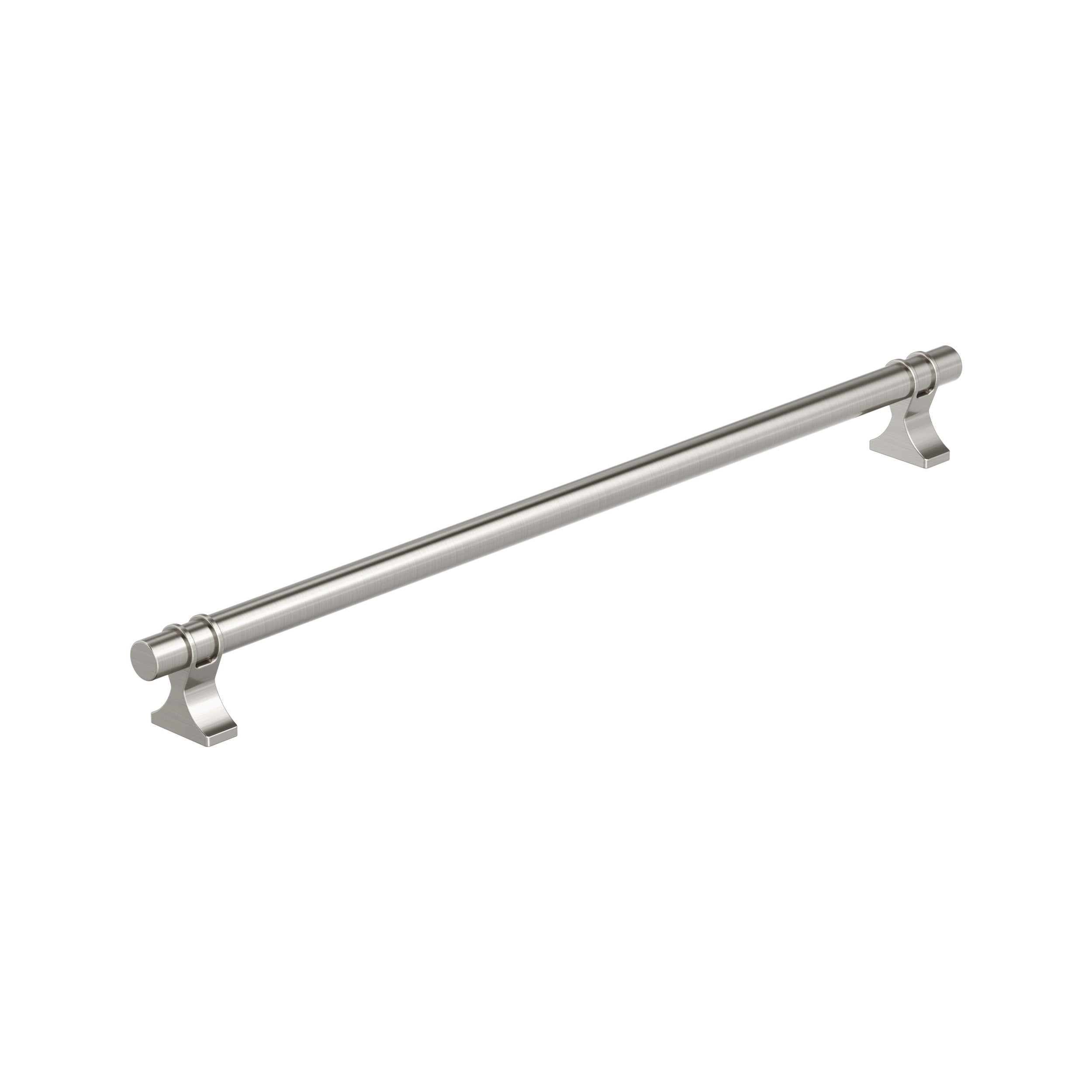 Davenport 12-5/8 inch (320mm) Center-to-Center Satin Nickel Cabinet Pull