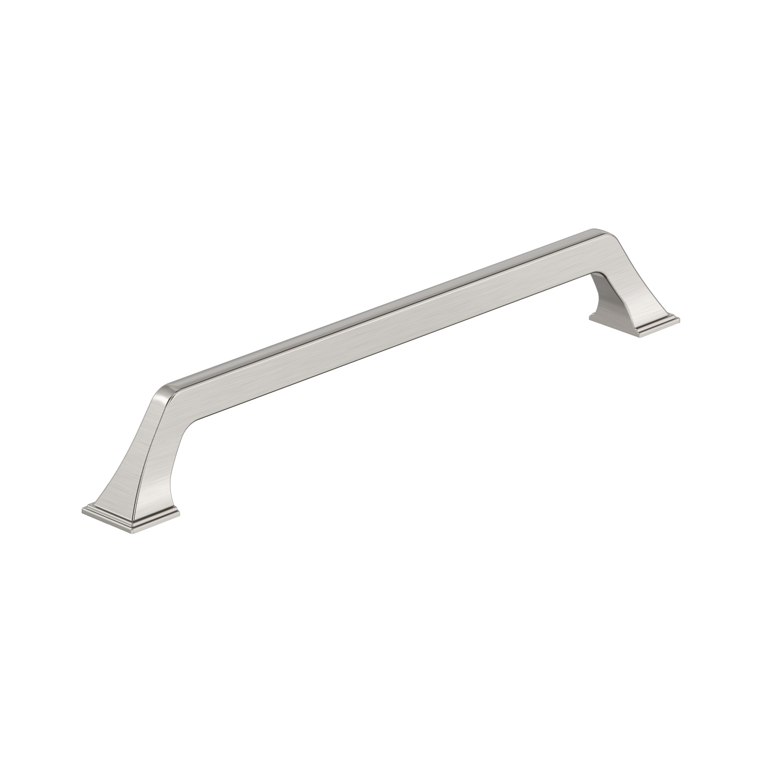 Exceed 10-1/16 inch (256mm) Center-to-Center Satin Nickel Cabinet Pull