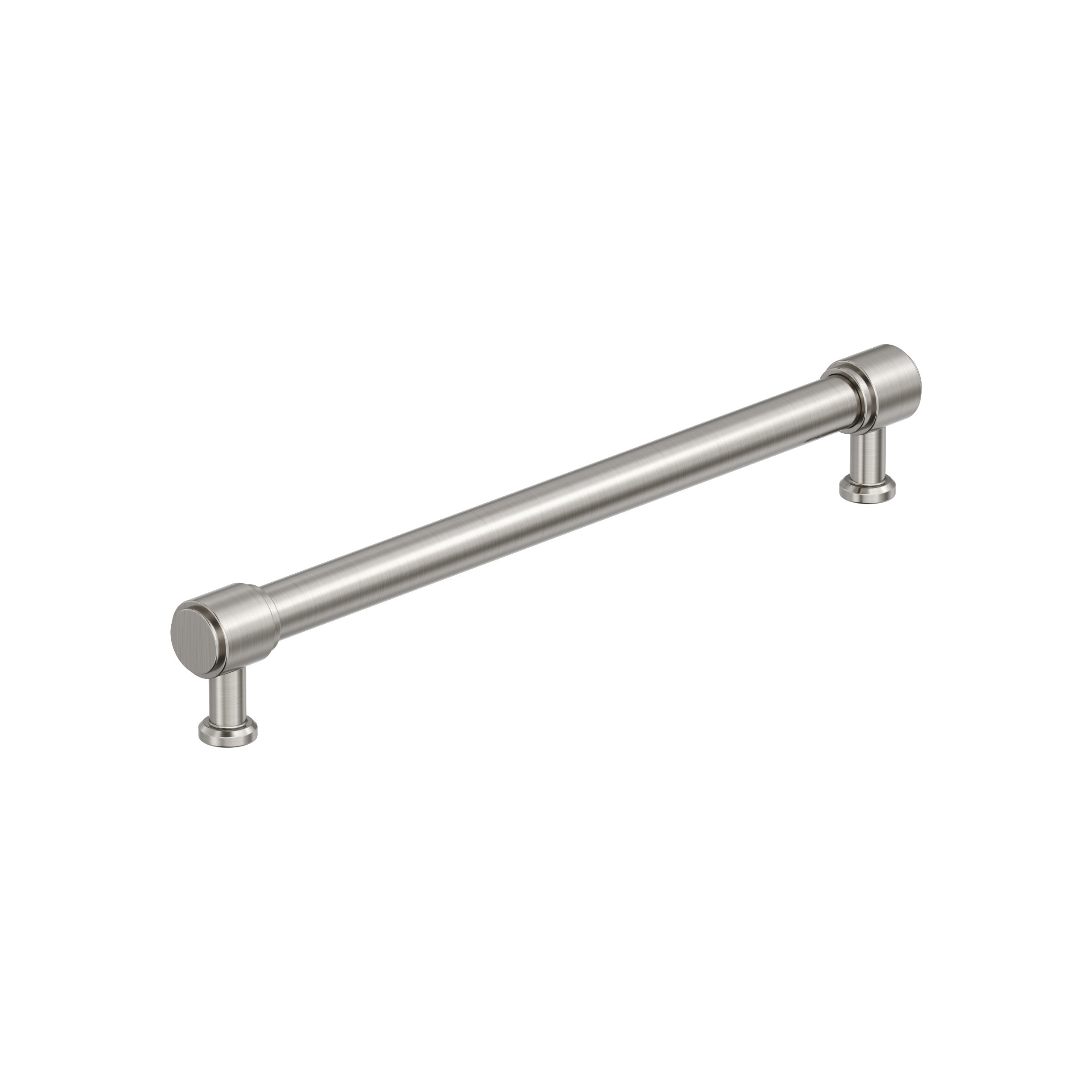 Faircrest 8-13/16 inch (224mm) Center-to-Center Satin Nickel Cabinet Pull