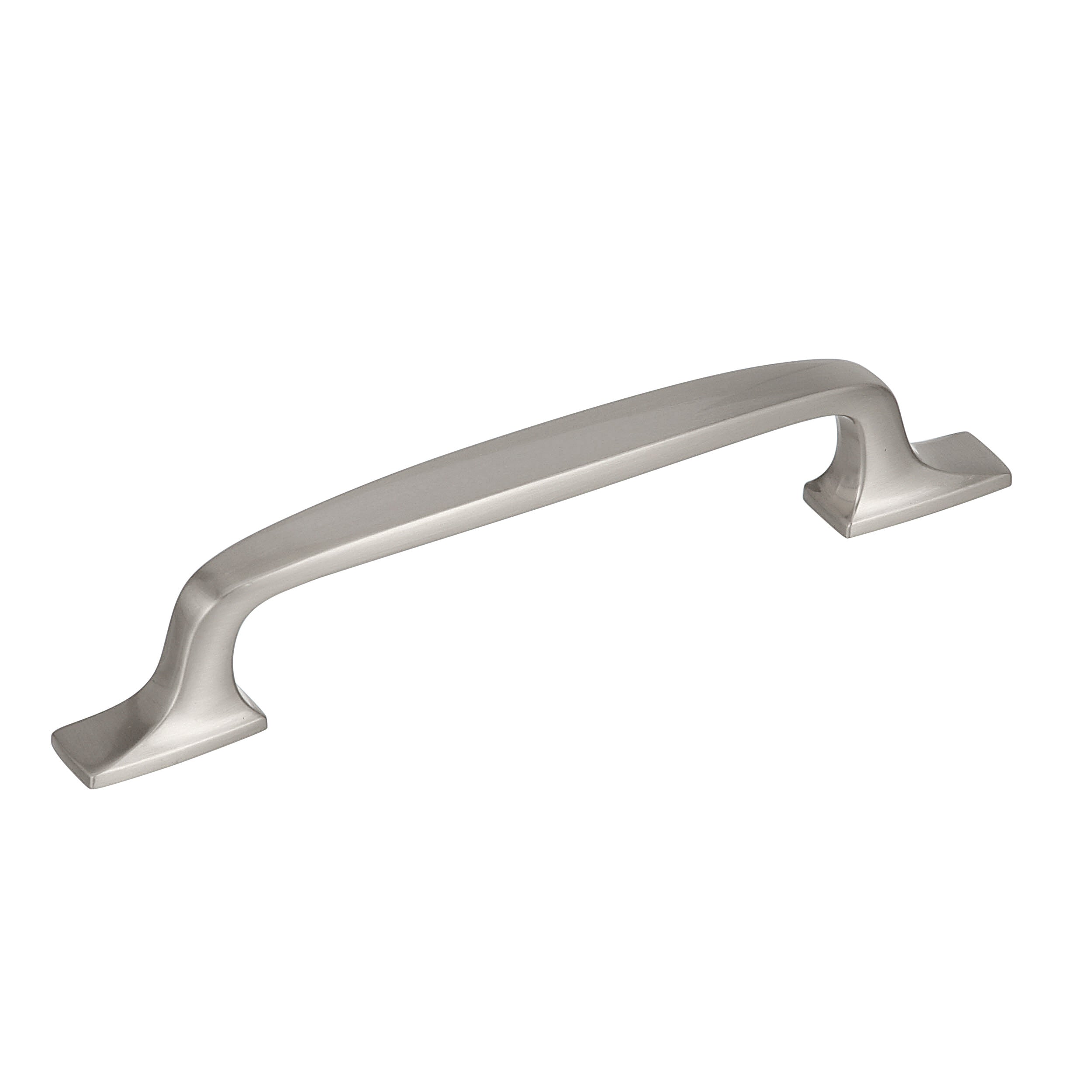 Highland Ridge 5-1/16 inch (128mm) Center-to-Center Satin Nickel Cabinet Pull