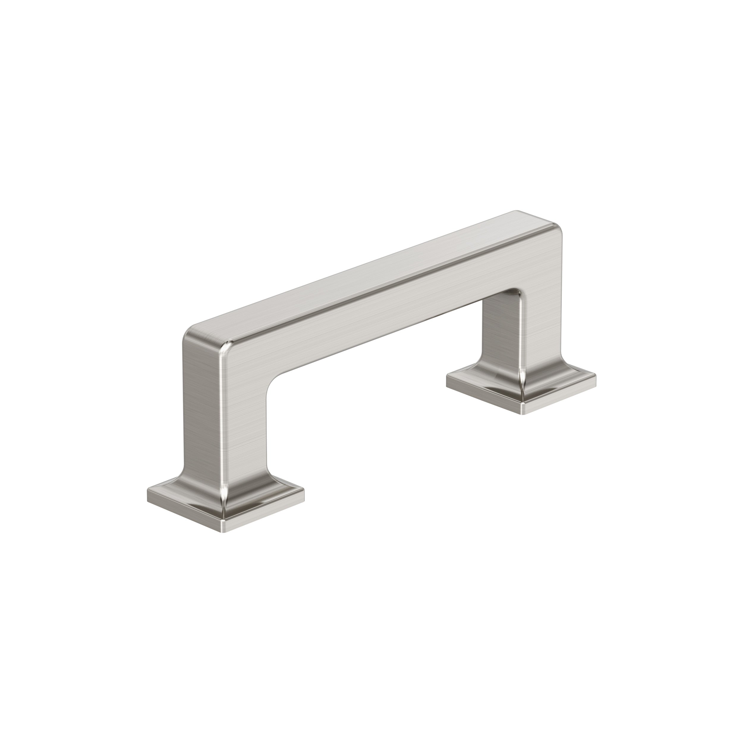 Lintel 3 inch (76mm) Center-to-Center Satin Nickel Cabinet Pull