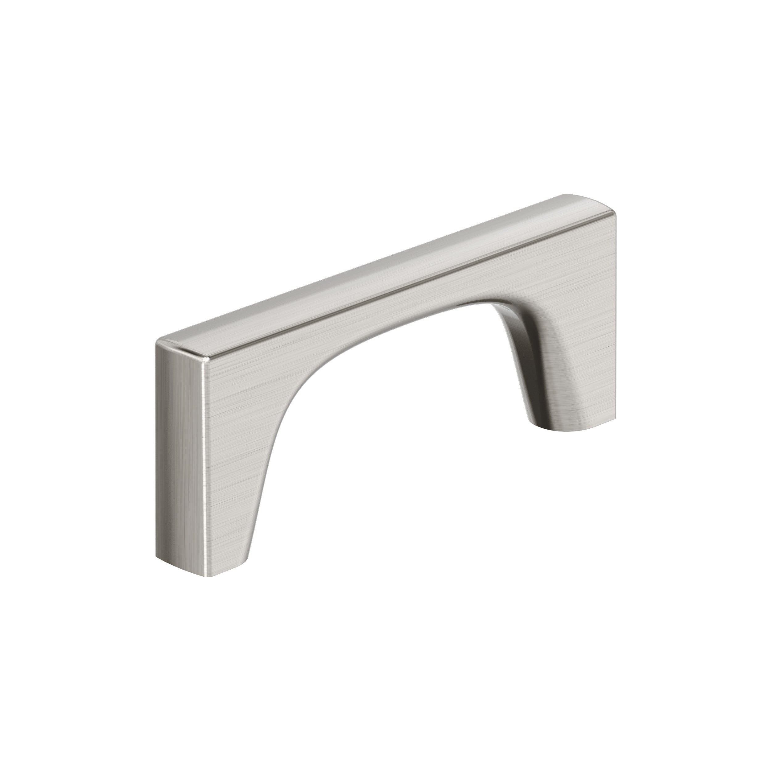 Merced 3 inch (76mm) Center-to-Center Satin Nickel Cabinet Pull