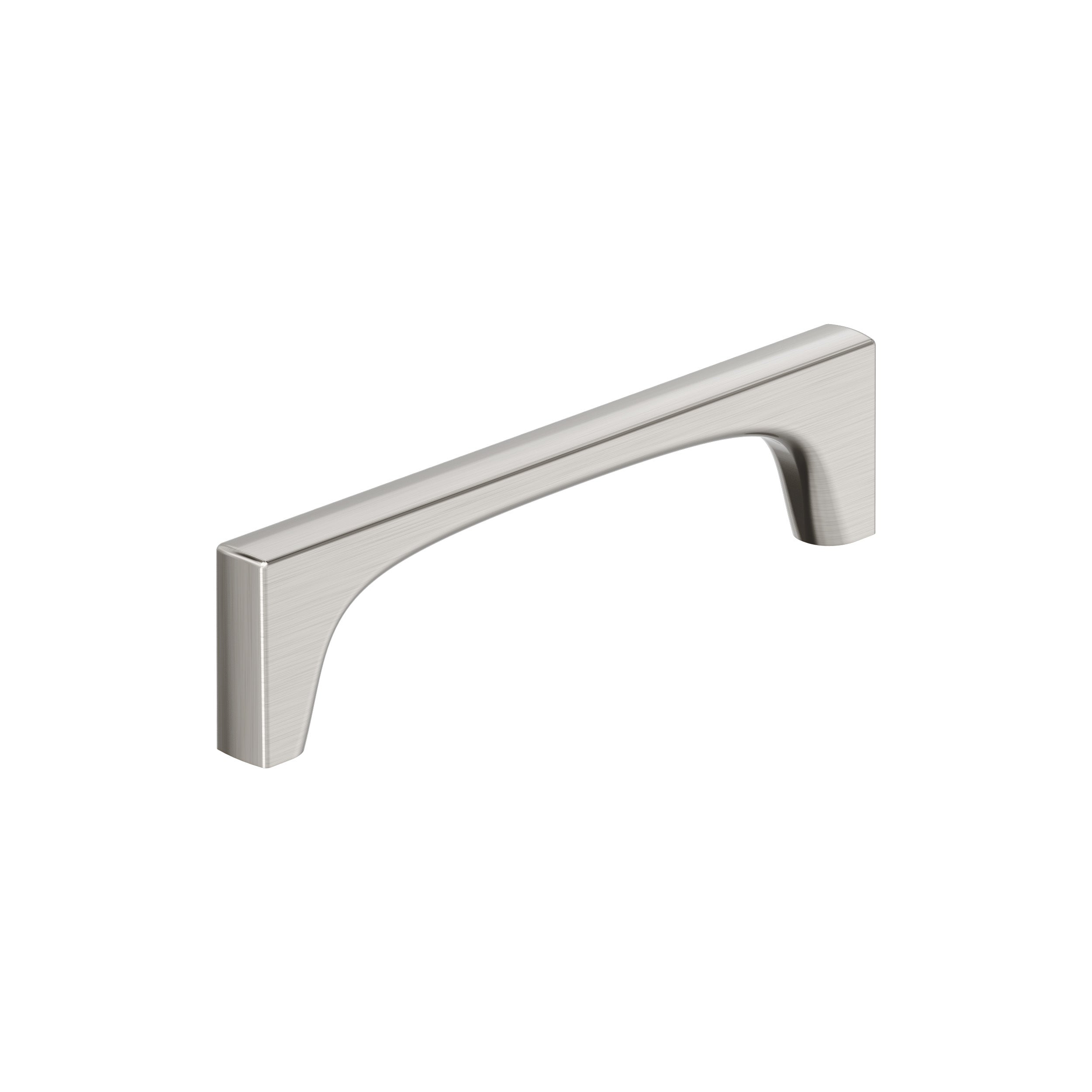 Merced 5-1/16 inch (128mm) Center-to-Center Satin Nickel Cabinet Pull