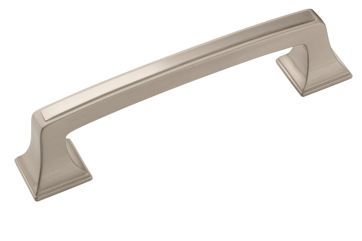 Mulholland 3-3/4 inch (96mm) Center-to-Center Satin Nickel Cabinet Pull