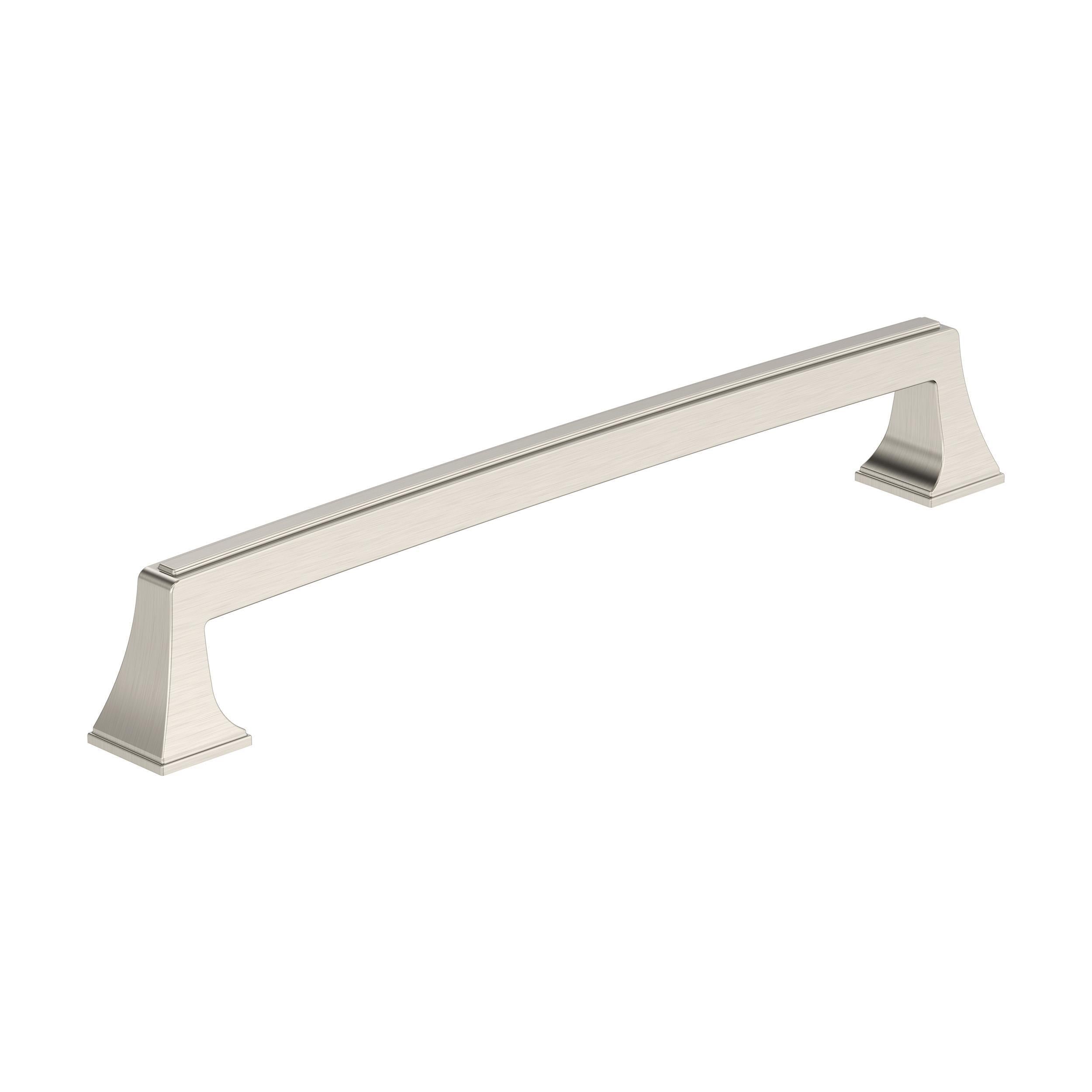 Mulholland 8 inch (203mm) Center-to-Center Satin Nickel Cabinet Pull