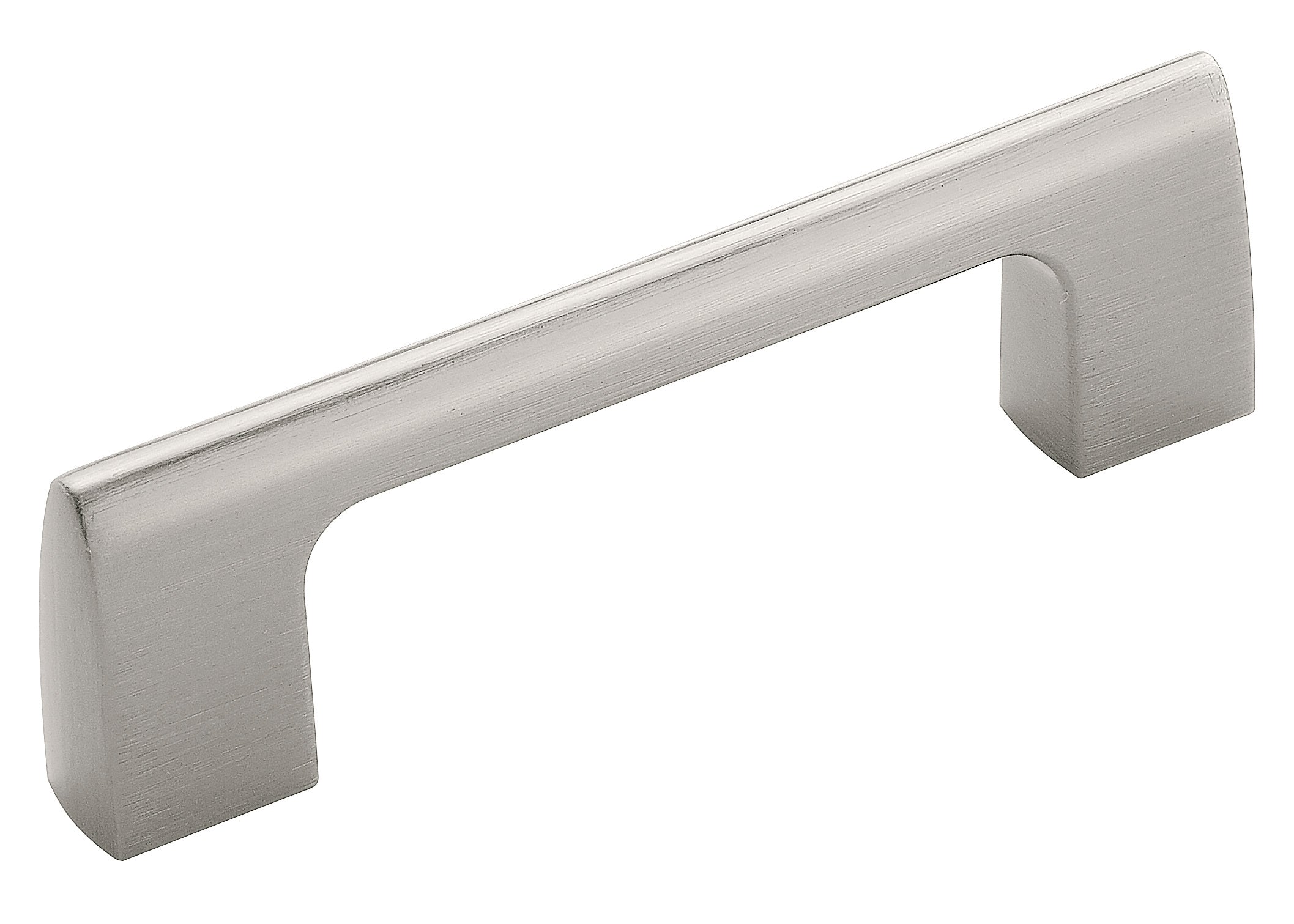 Riva 3 inch (76mm) Center-to-Center Satin Nickel Cabinet Pull