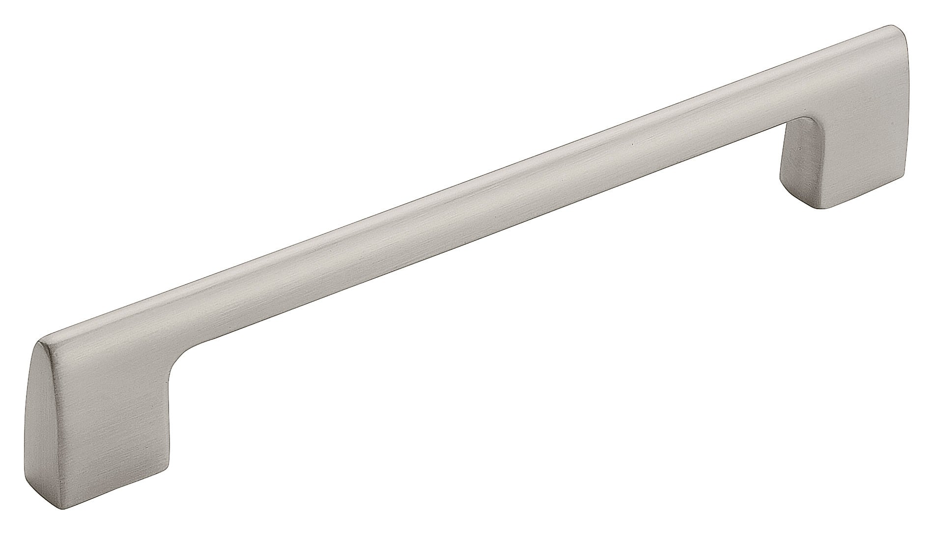 Riva 6-5/16 inch (160mm) Center-to-Center Satin Nickel Cabinet Pull