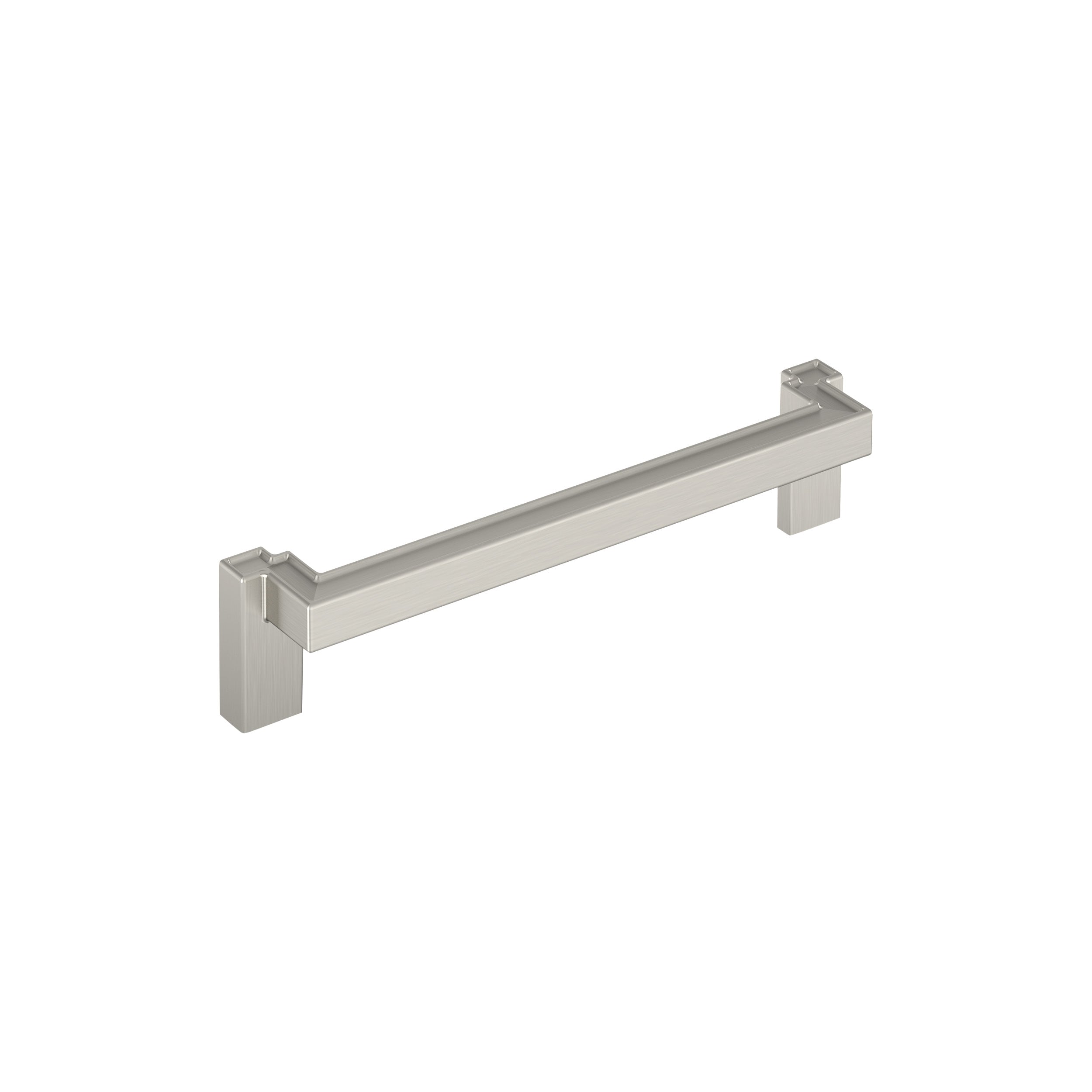 Rockhurst 6-5/16 inch (160mm) Center-to-Center Satin Nickel Cabinet Pull