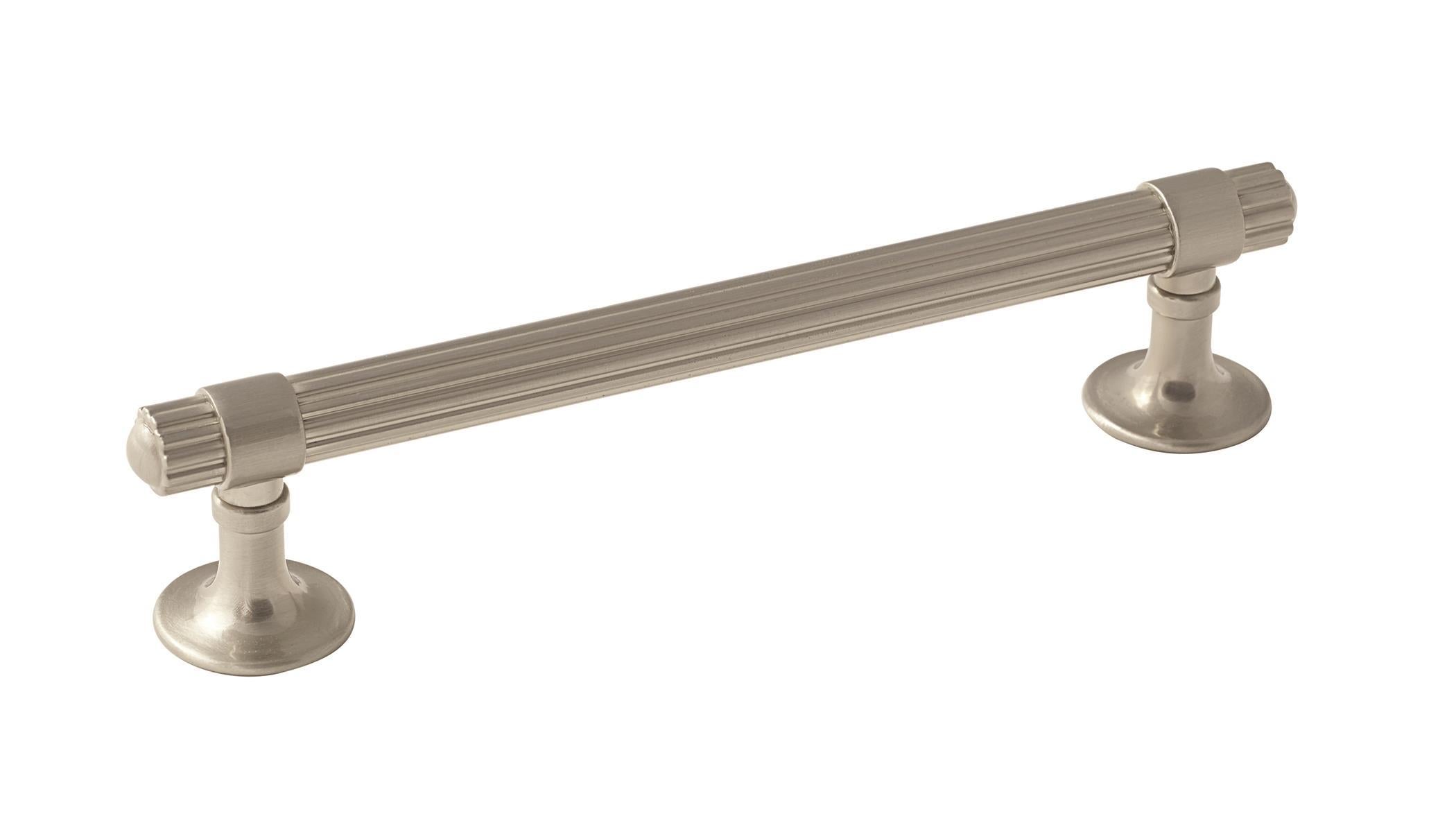 Sea Grass 5-1/16 inch (128mm) Center-to-Center Satin Nickel Cabinet Pull