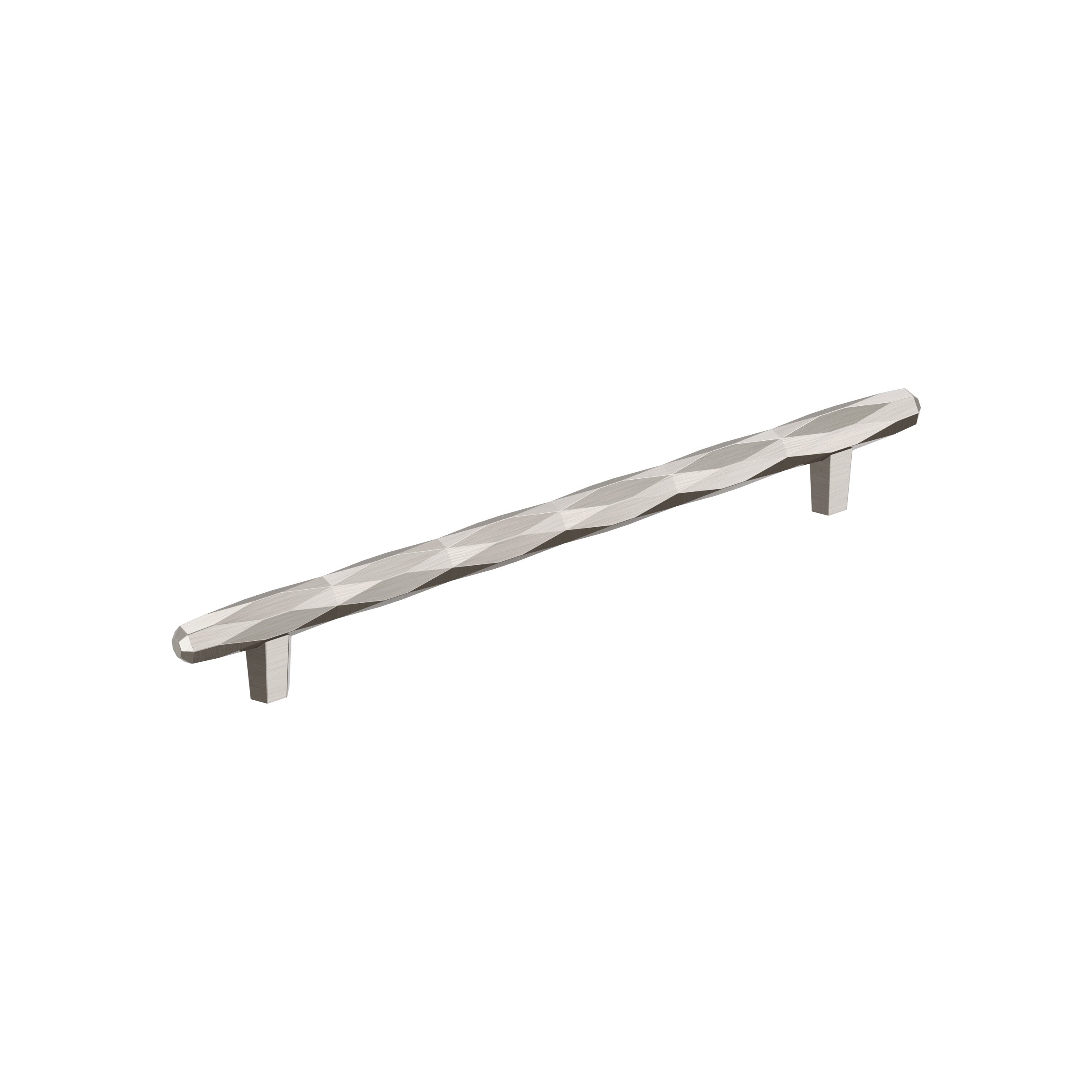 St. Vincent 8 inch (203mm) Center-to-Center Satin Nickel Cabinet Pull