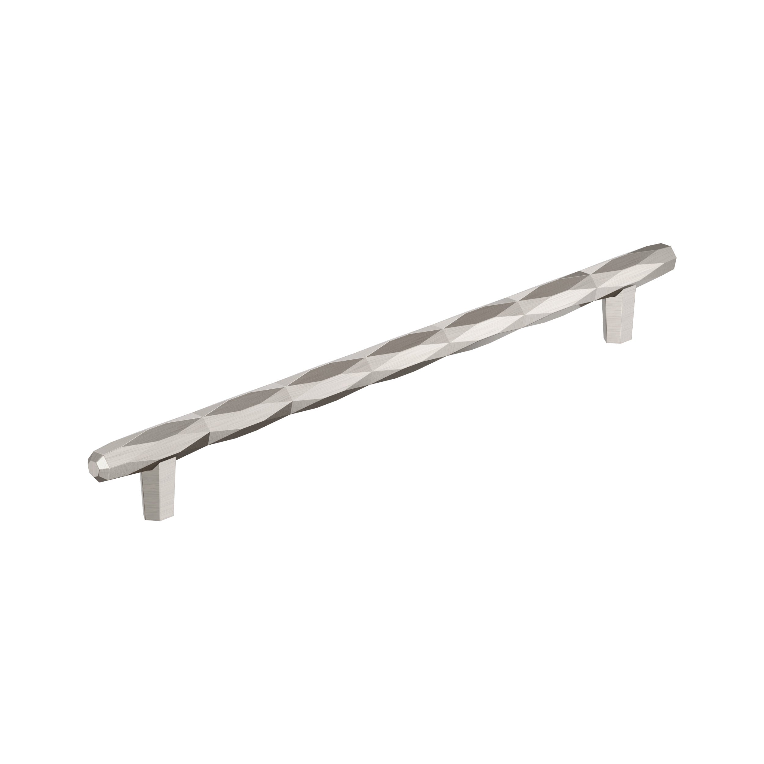 St. Vincent 10-1/16 inch (256mm) Center-to-Center Satin Nickel Cabinet Pull