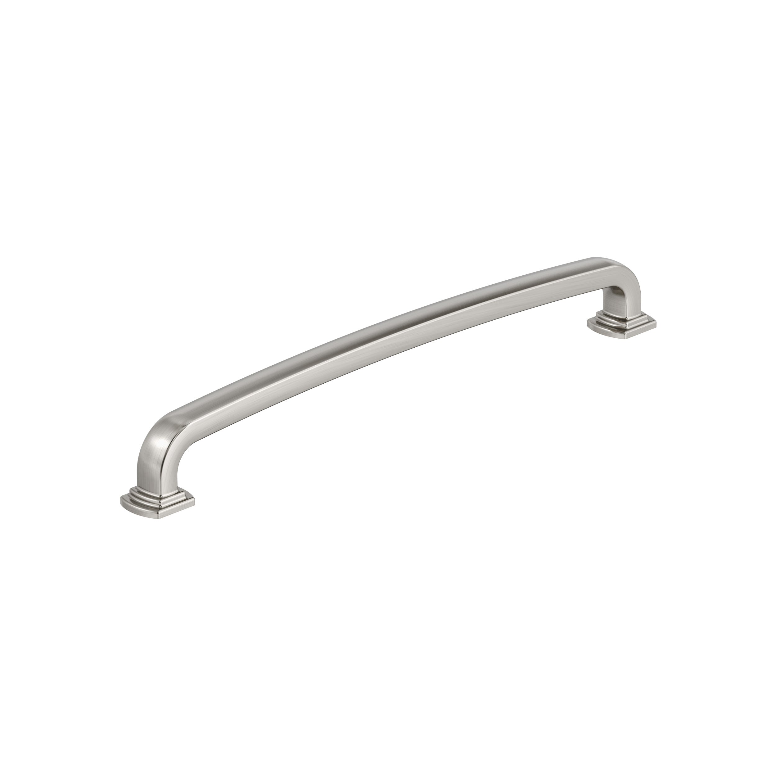 Surpass 8-13/16 inch (224mm) Center-to-Center Satin Nickel Cabinet Pull