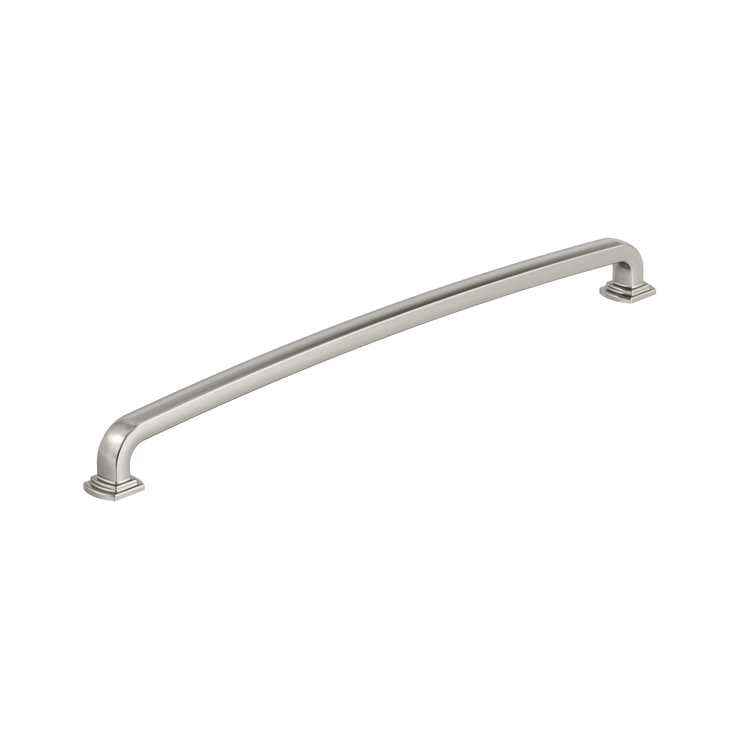 Surpass 12-5/8 inch (320mm) Center-to-Center Satin Nickel Cabinet Pull