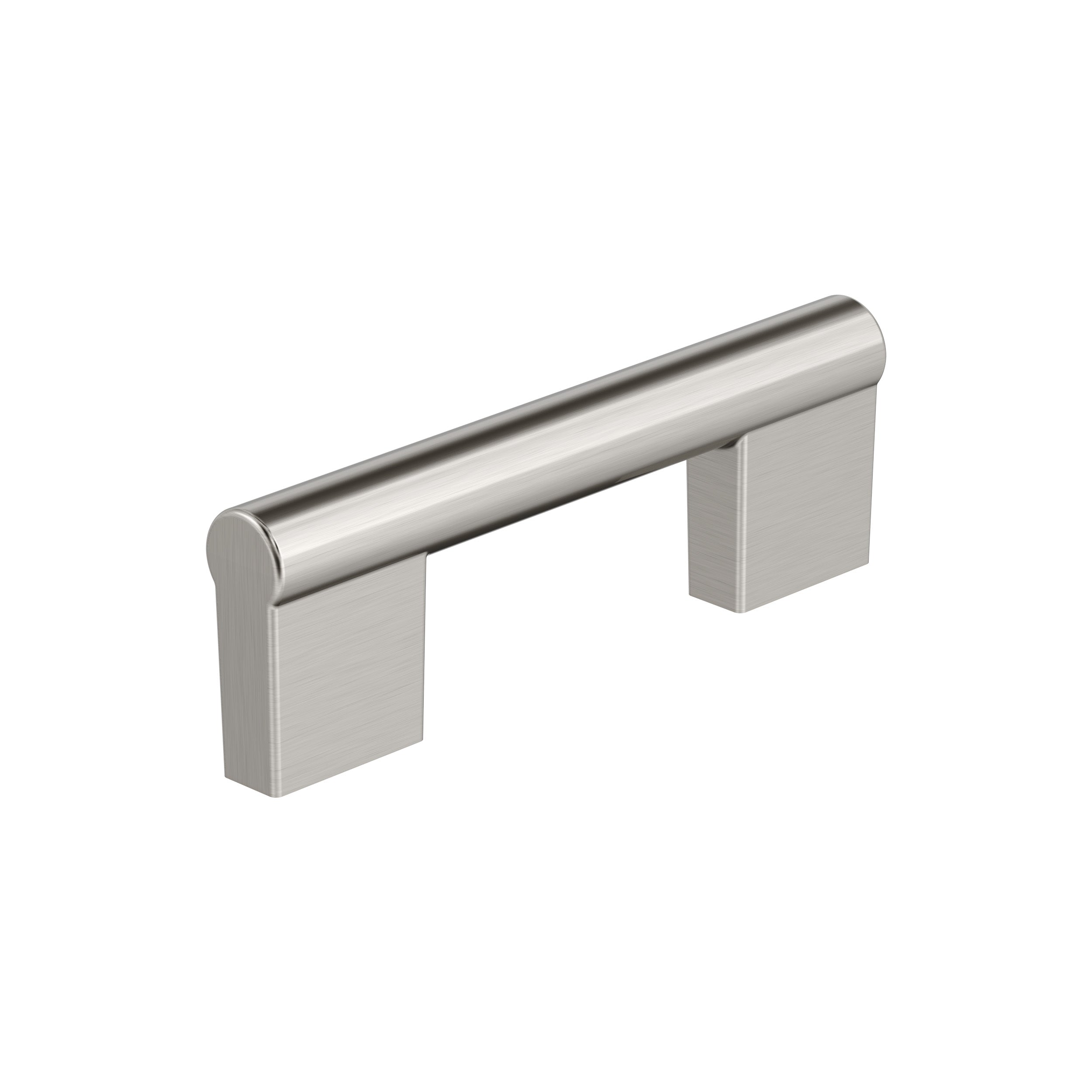 Versa 3 inch (76mm) Center-to-Center Satin Nickel Cabinet Pull