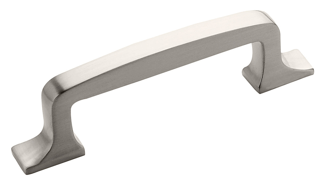 Westerly 3 inch (76mm) Center-to-Center Satin Nickel Cabinet Pull