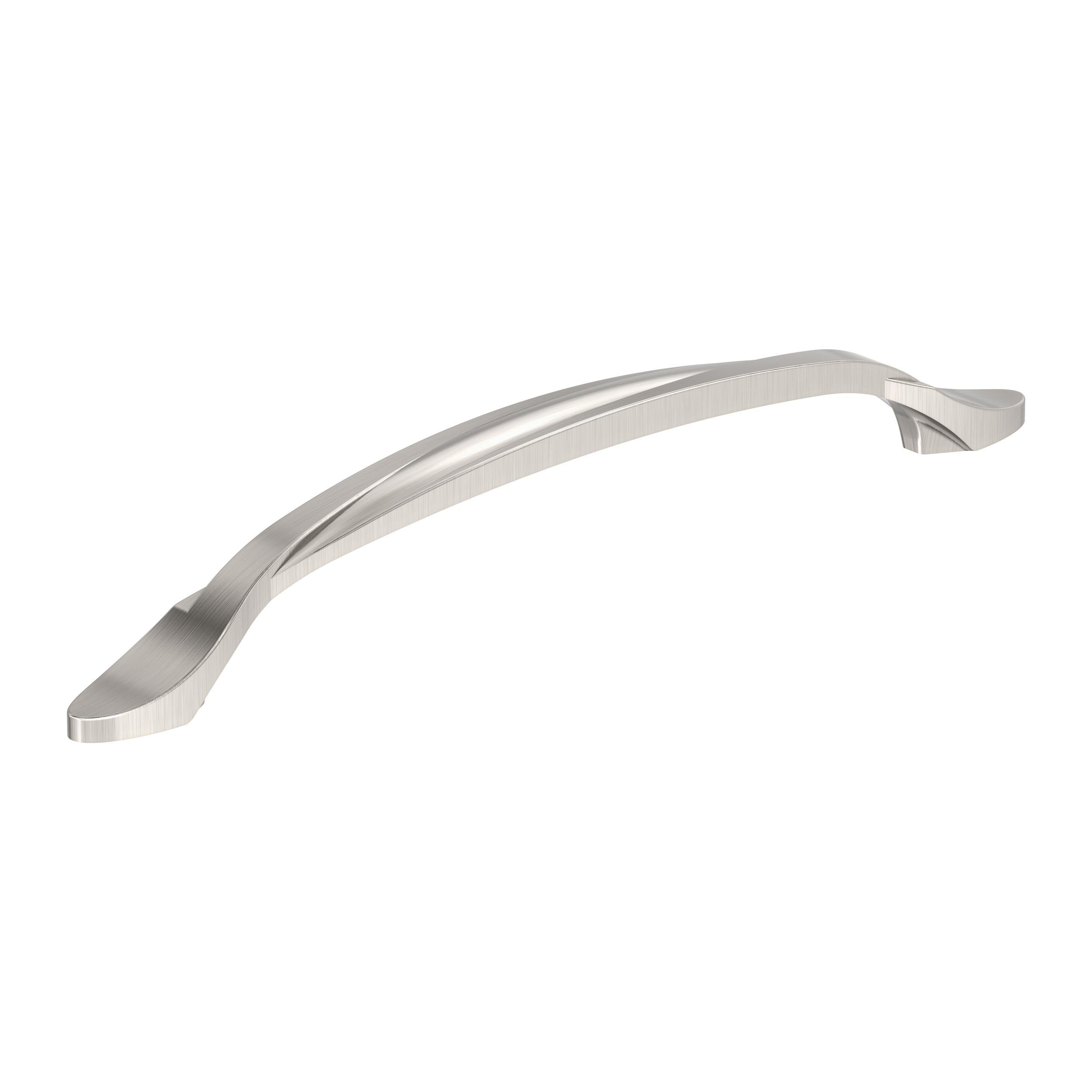 Intertwine 6-5/16 inch (160mm) Center-to-Center Satin Nickel Cabinet Pull