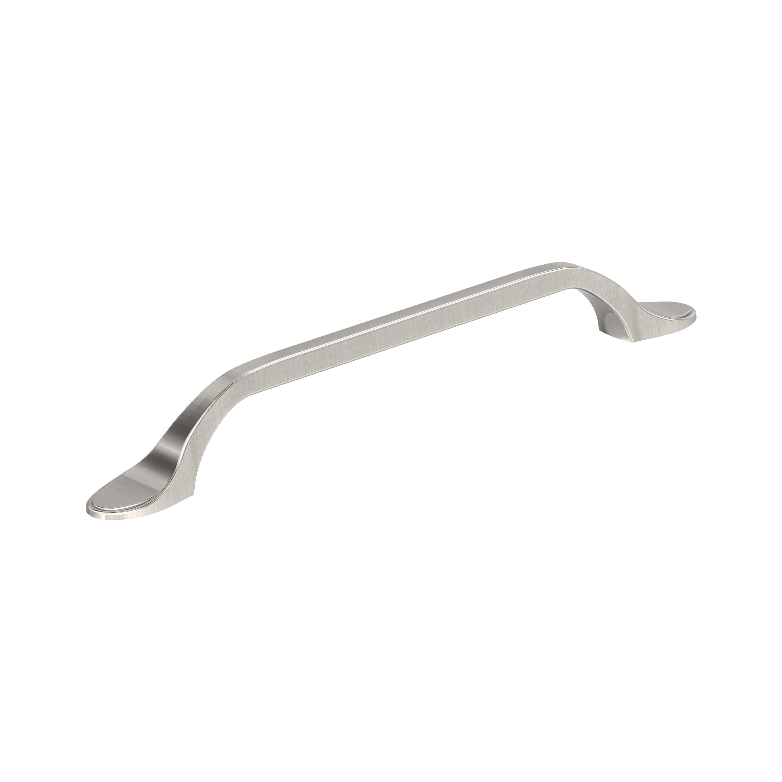 Ravino 6-5/16 inch (160mm) Center-to-Center Satin Nickel Cabinet Pull