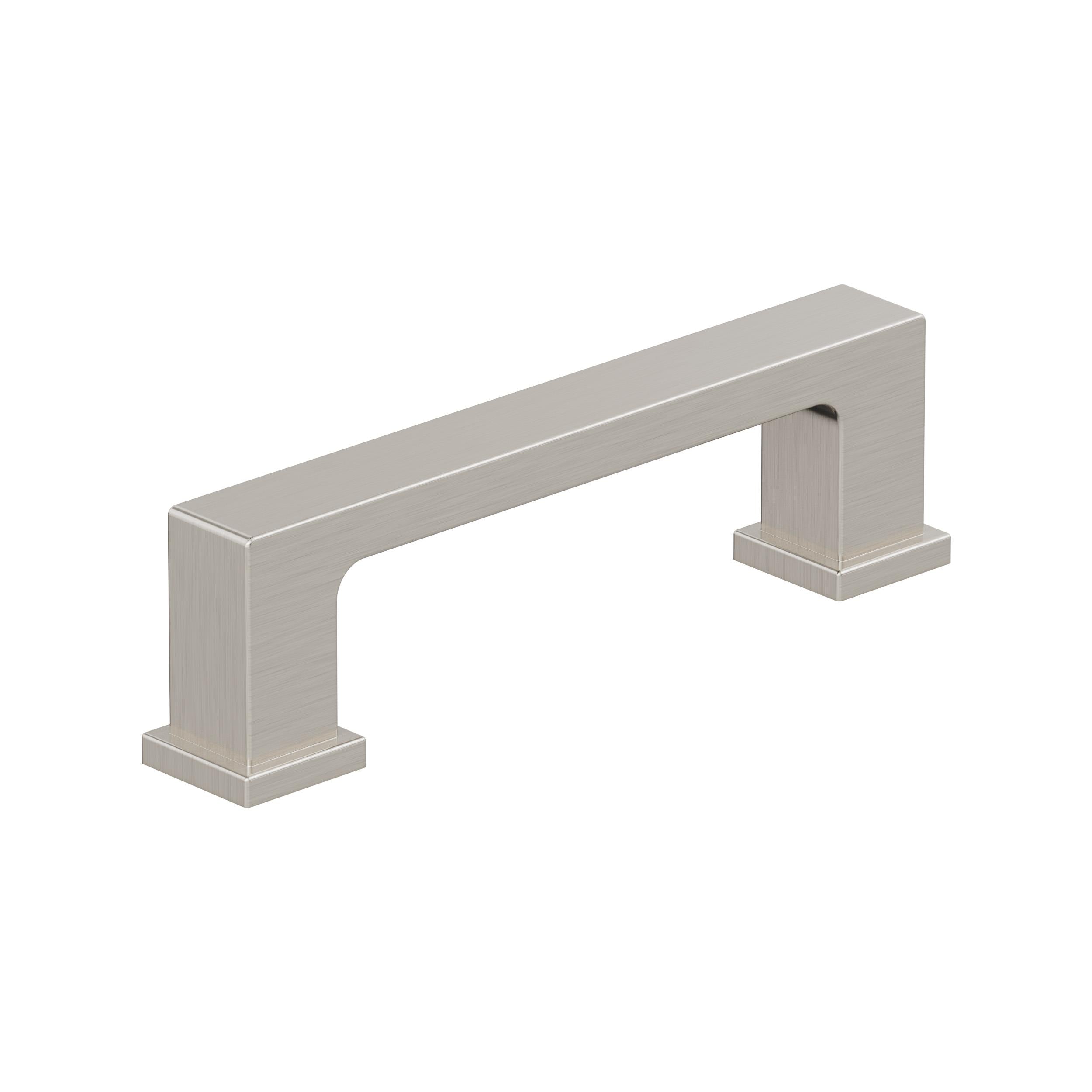 Bridgeport 3 inch (76mm) Center-to-Center Satin Nickel Cabinet Pull