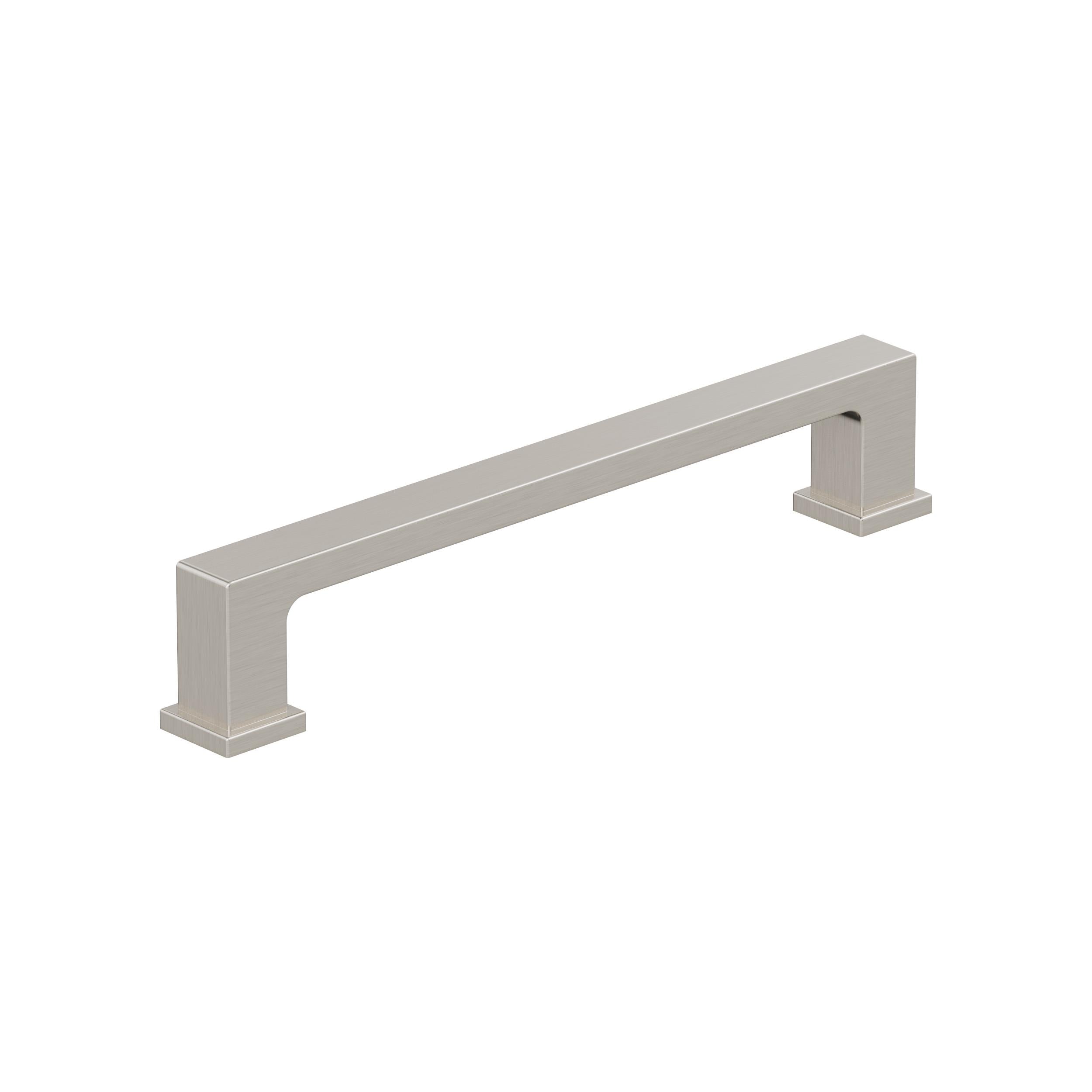Bridgeport 5-1/16 inch (128mm) Center-to-Center Satin Nickel Cabinet Pull