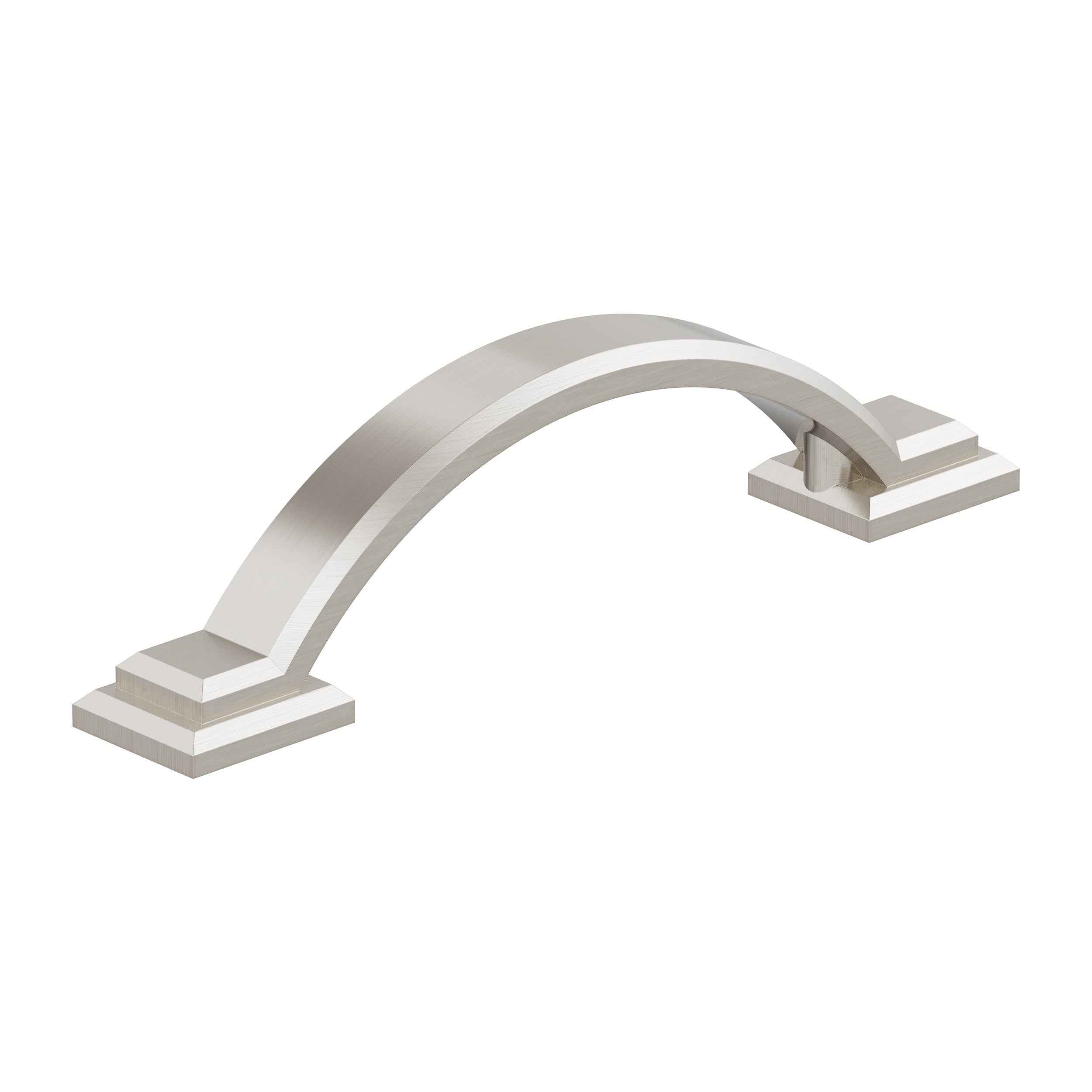 Sheffield 3 inch (76mm) Center-to-Center Satin Nickel Cabinet Pull