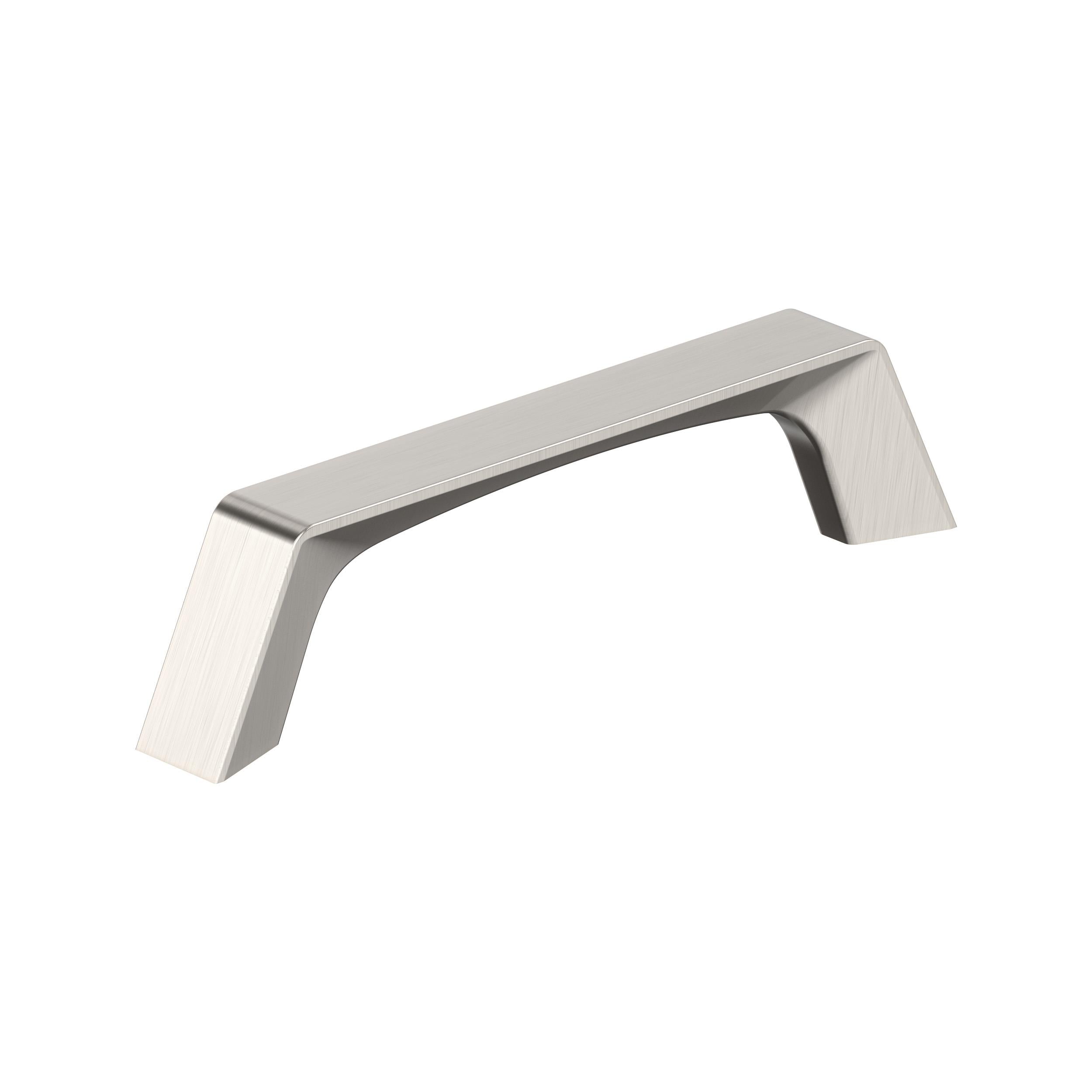 Evolve 3-3/4 inch (96mm) Center-to-Center Satin Nickel Cabinet Pull