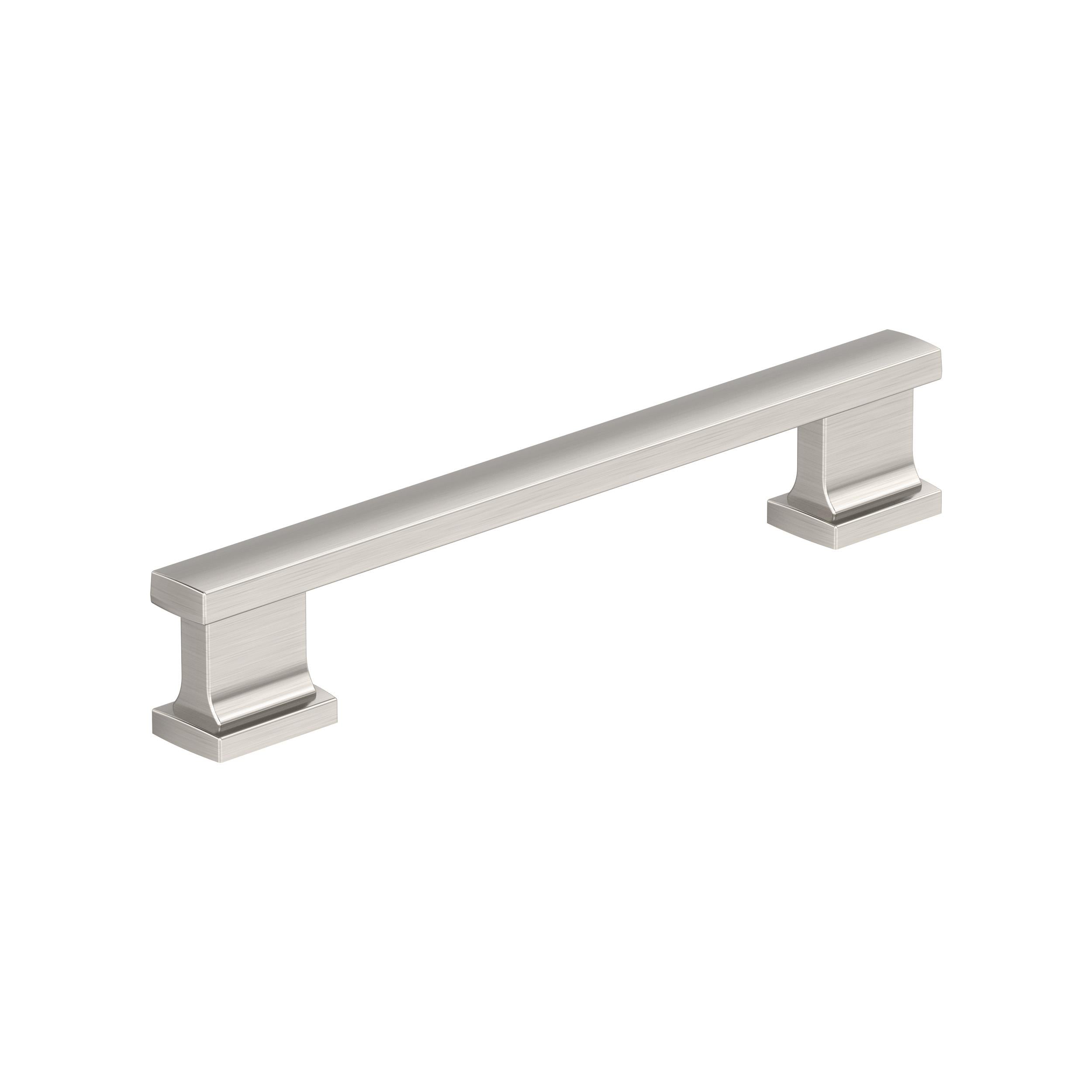 Triomphe 5-1/16 inch (128mm) Center-to-Center Satin Nickel Cabinet Pull