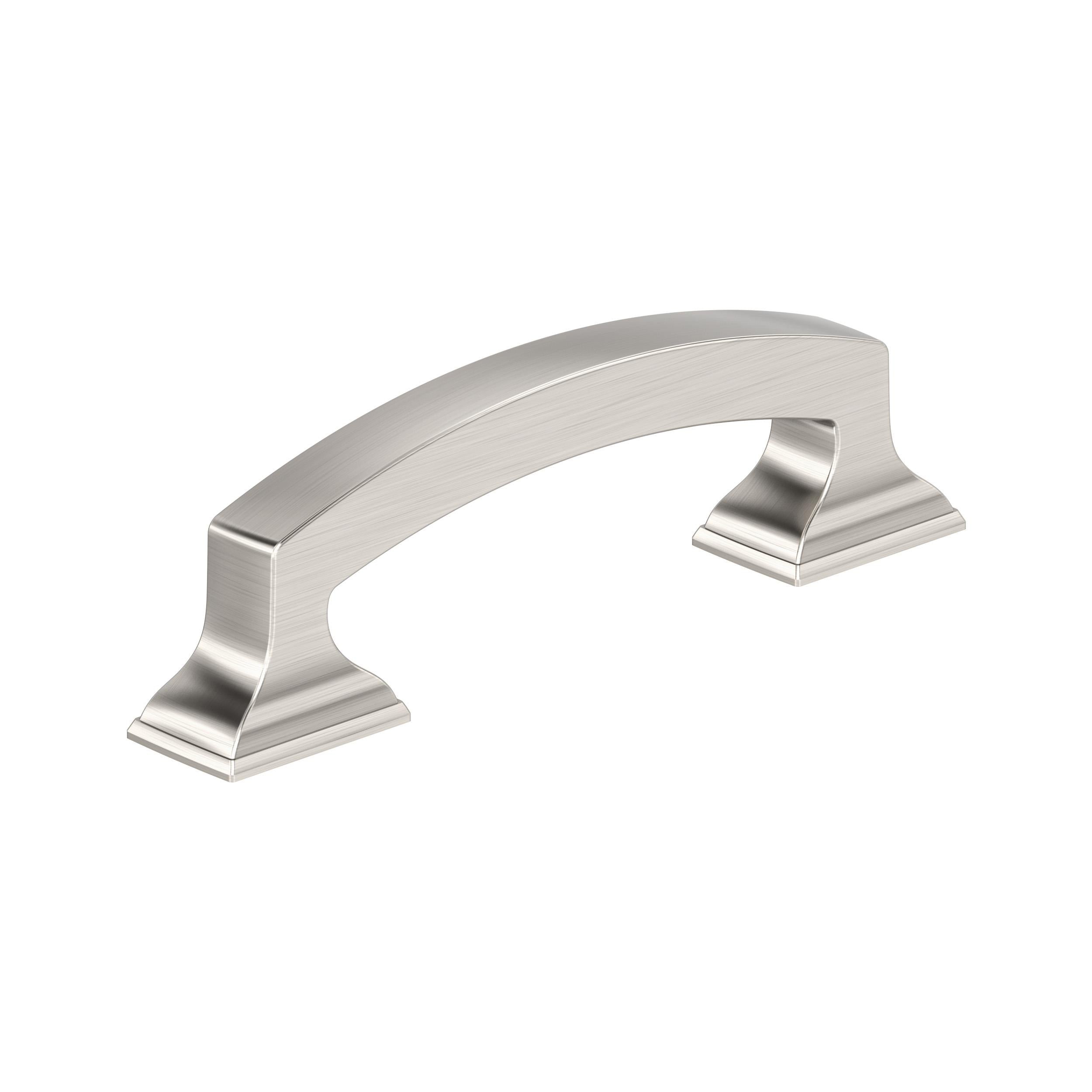 Incisive 3 inch (76mm) Center-to-Center Satin Nickel Cabinet Pull