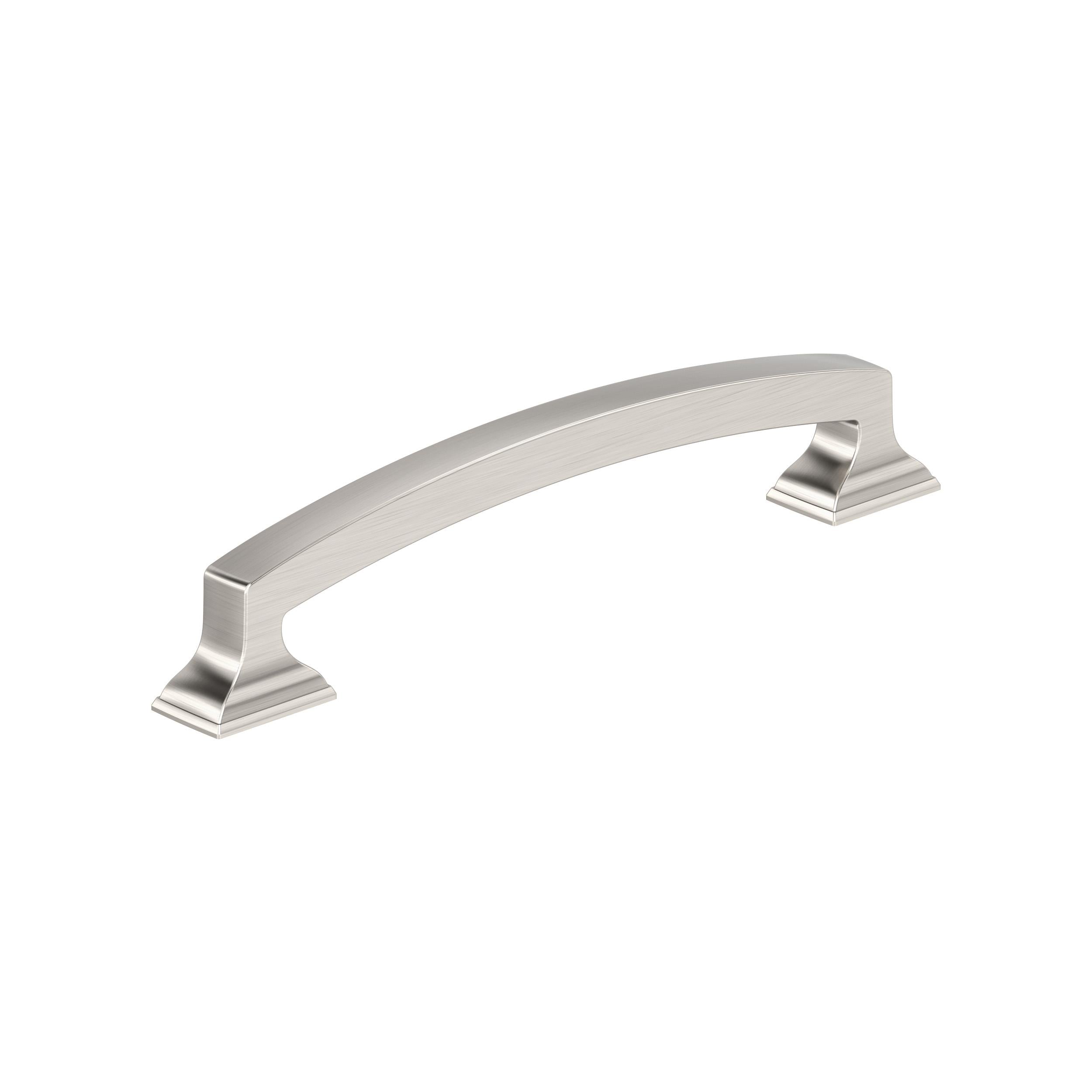 Incisive 5-1/16 inch (128mm) Center-to-Center Satin Nickel Cabinet Pull