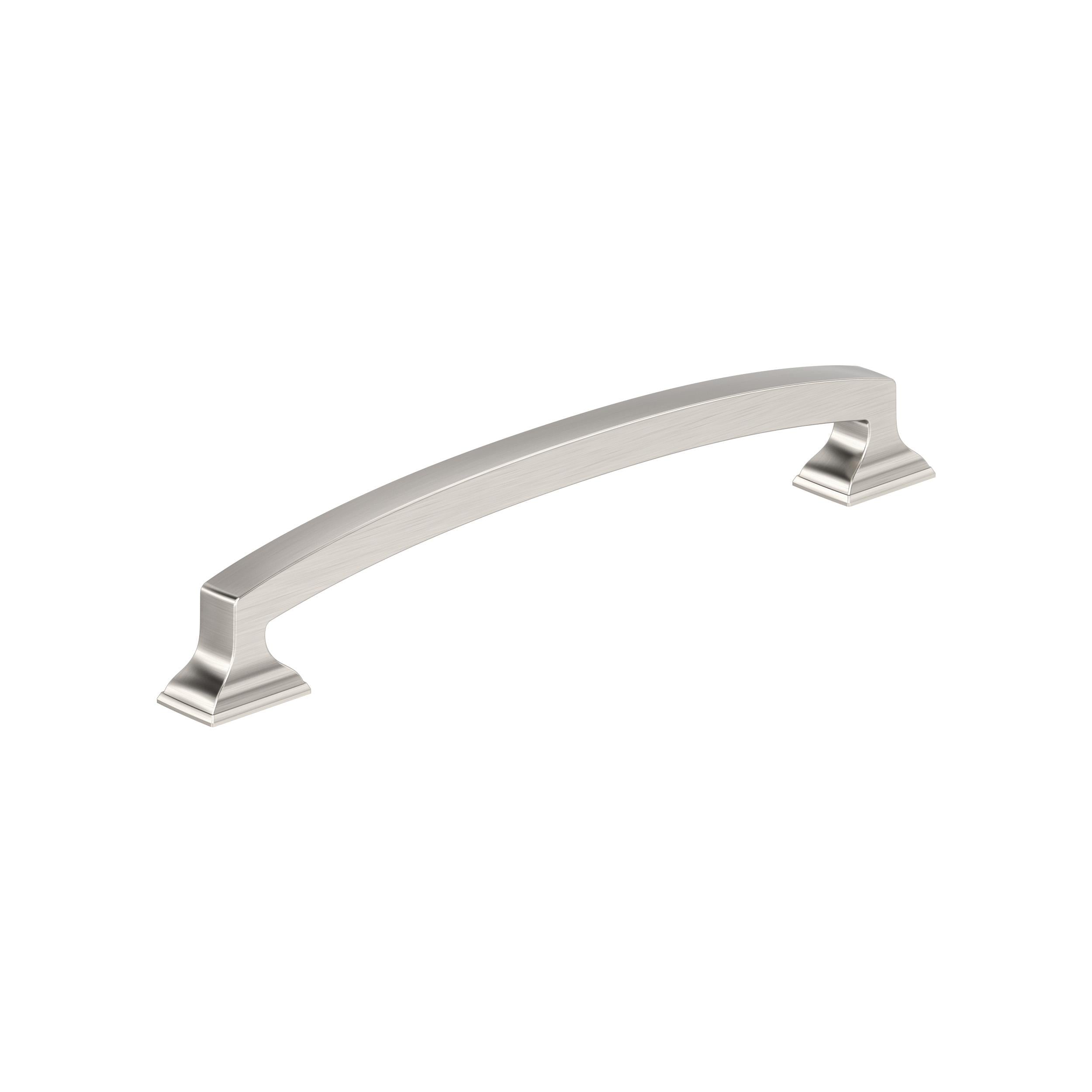 Incisive 6-5/16 inch (160mm) Center-to-Center Satin Nickel Cabinet Pull