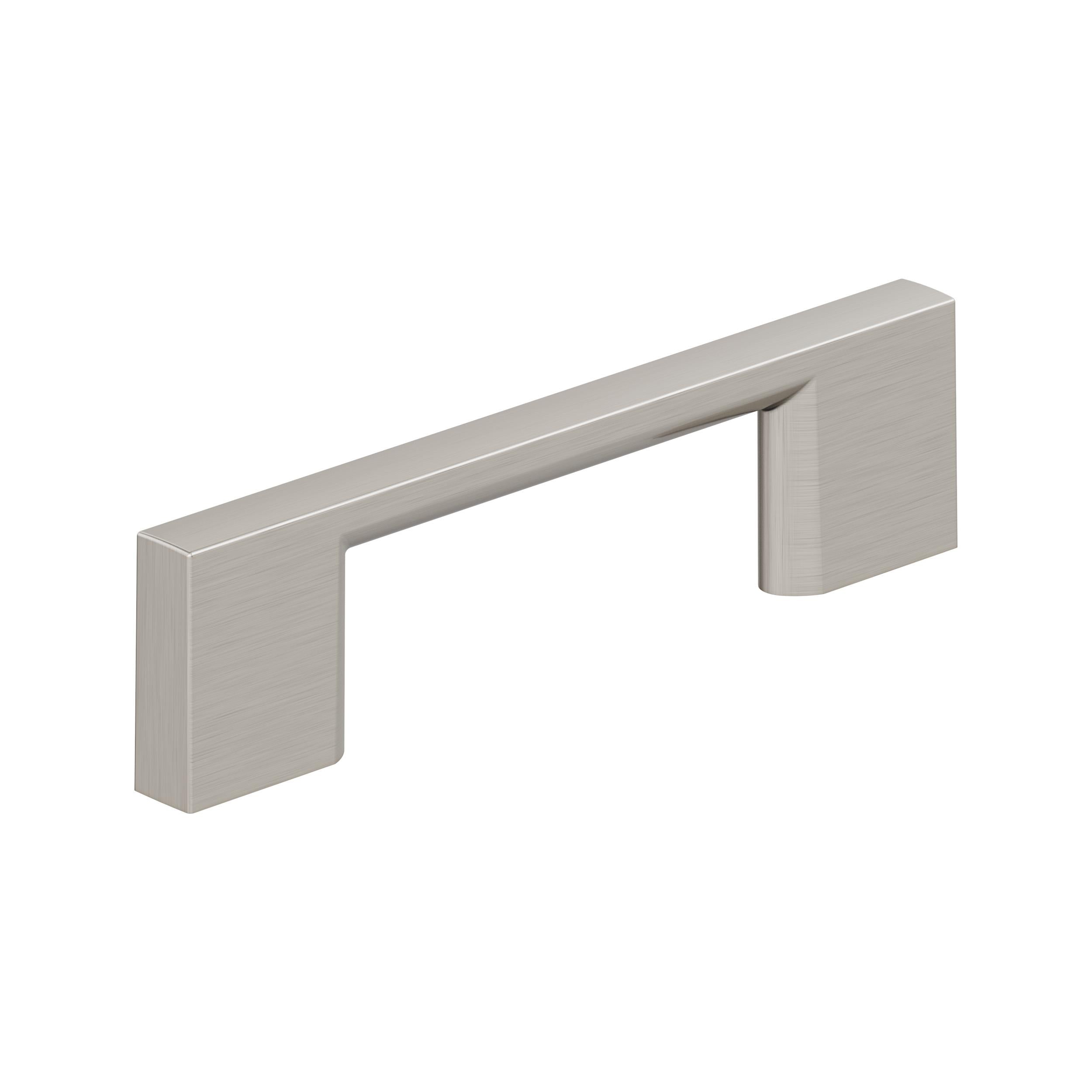 Cityscape 3 inch (76mm) Center-to-Center Satin Nickel Cabinet Pull