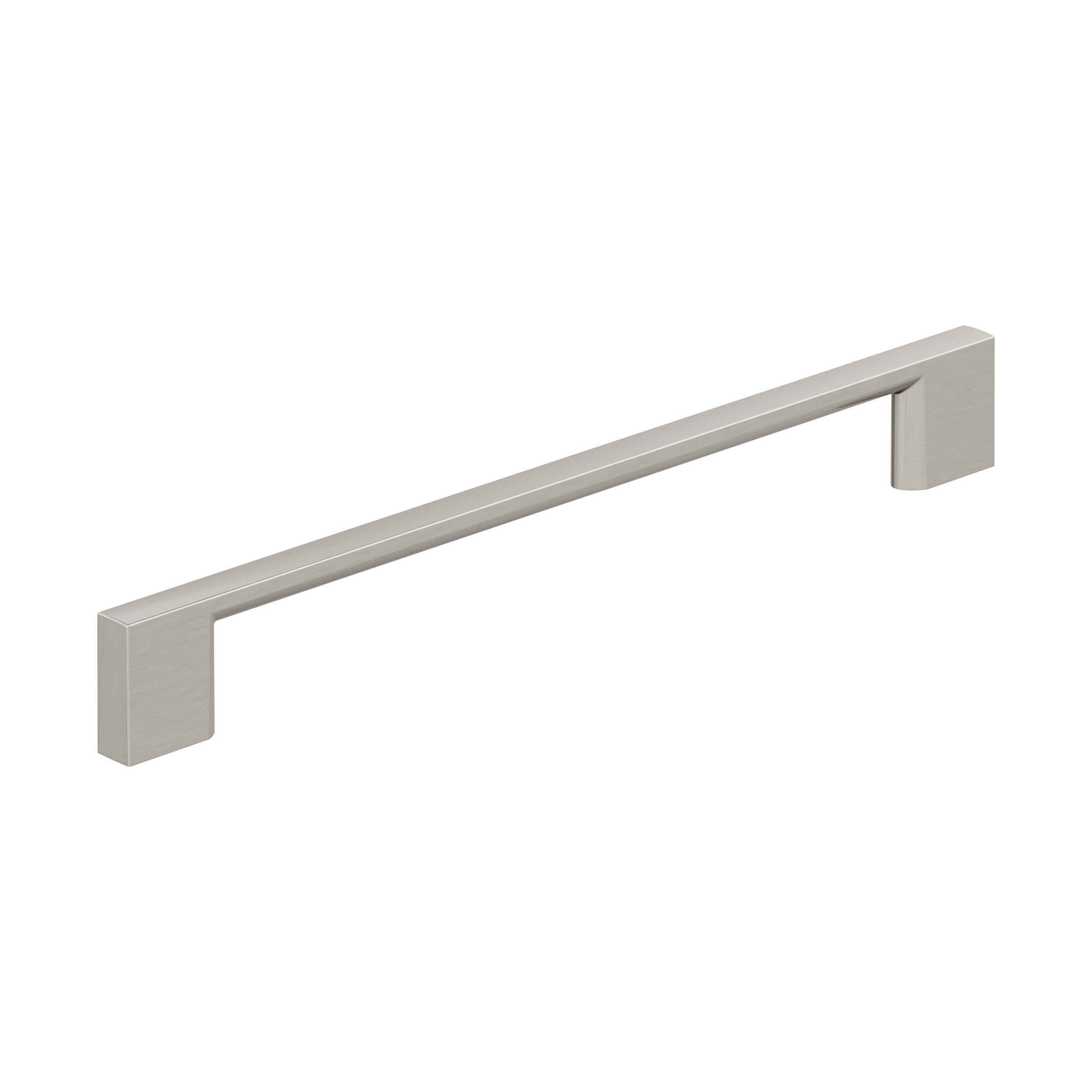 Cityscape 7-9/16 inch (192mm) Center-to-Center Satin Nickel Cabinet Pull
