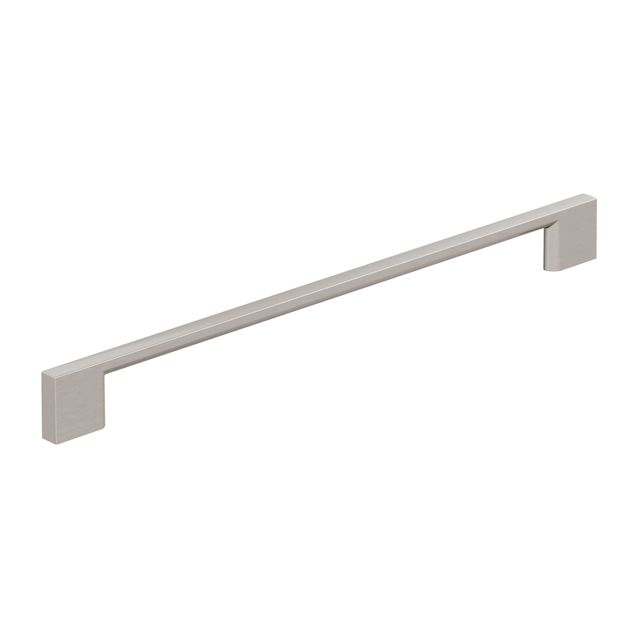 Cityscape 10-1/16 inch (256mm) Center-to-Center Satin Nickel Cabinet Pull