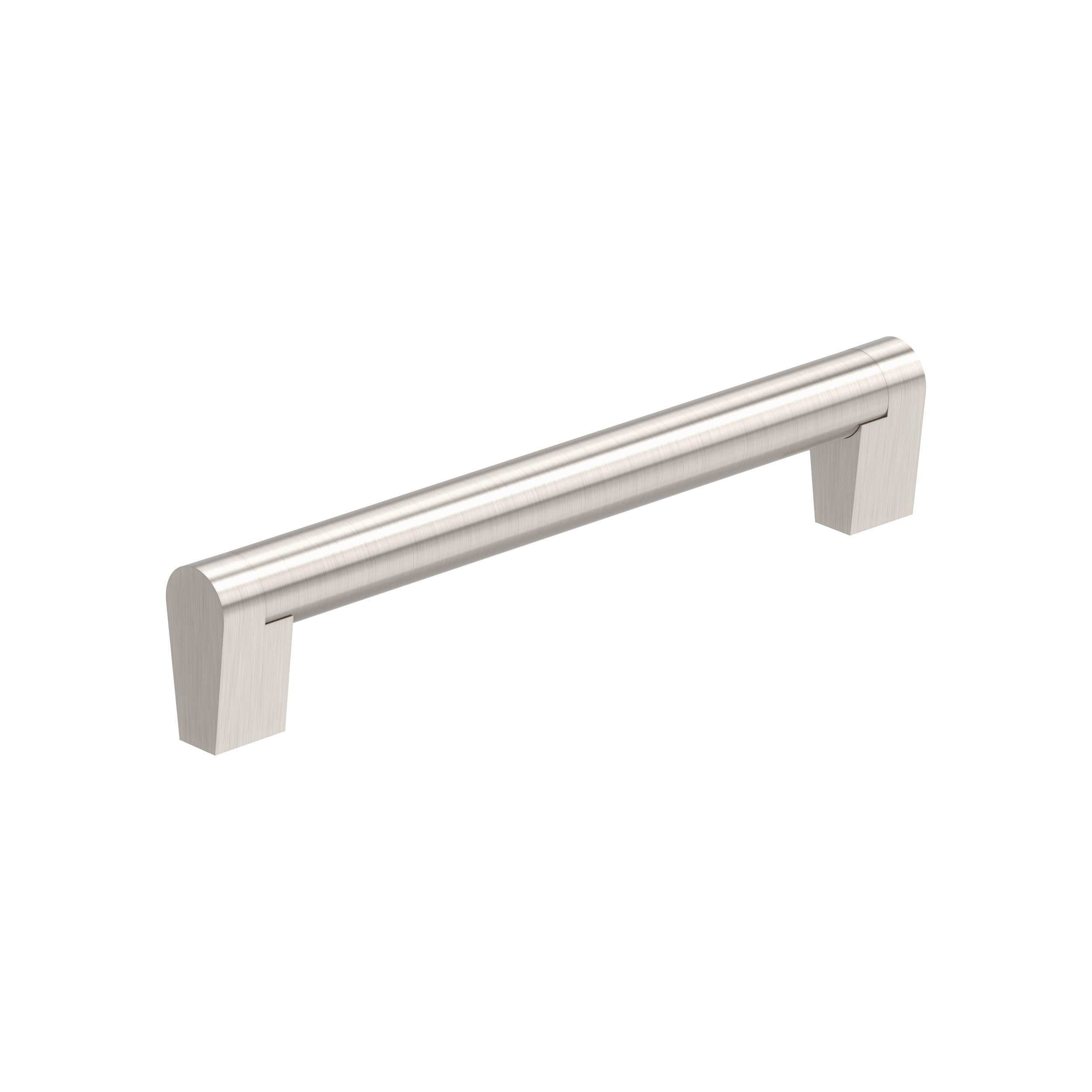 Composite 6-5/16 inch (160mm) Center-to-Center Satin Nickel Cabinet Pull