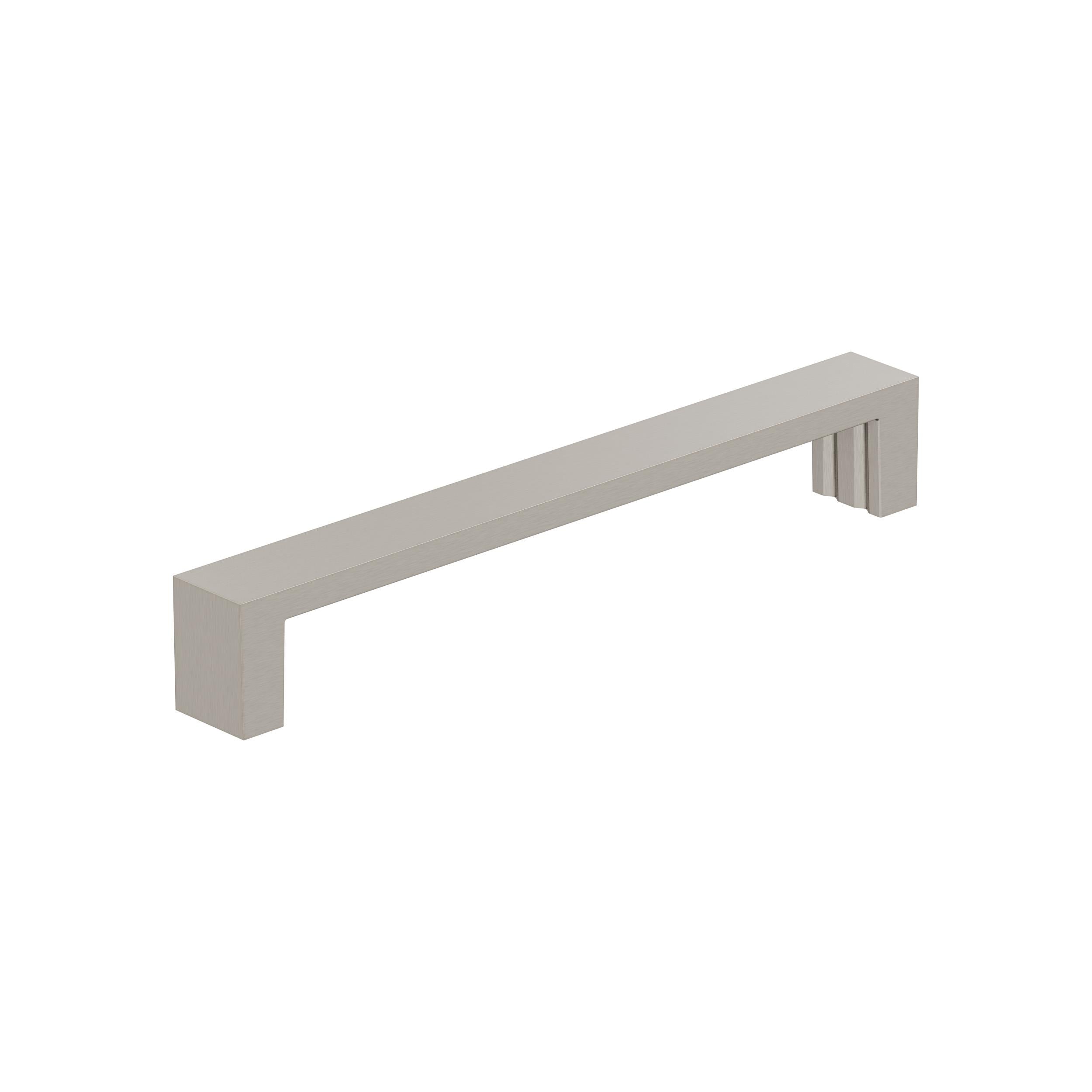 Augment 6-5/16 inch (160mm) Center-to-Center Satin Nickel Cabinet Pull