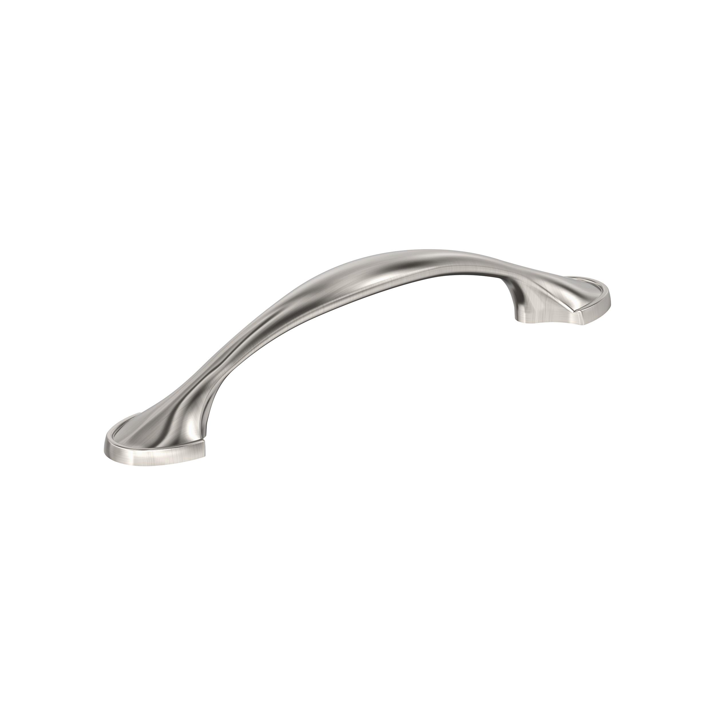 Fairfield 3-3/4 inch (96mm) Center-to-Center Satin Nickel Cabinet Pull