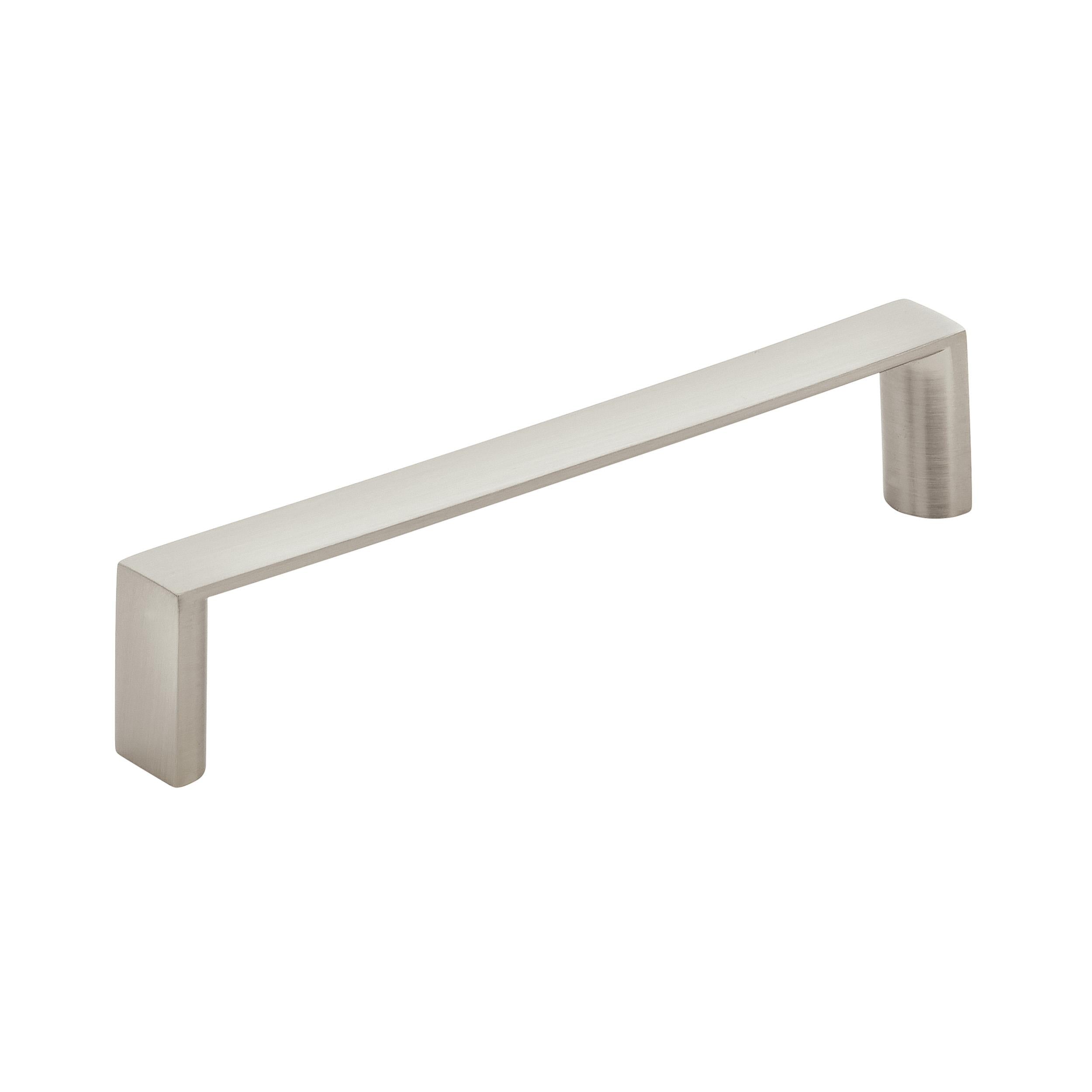 Metro 3-3/4 inch (96mm) Center-to-Center Satin Nickel Cabinet Pull