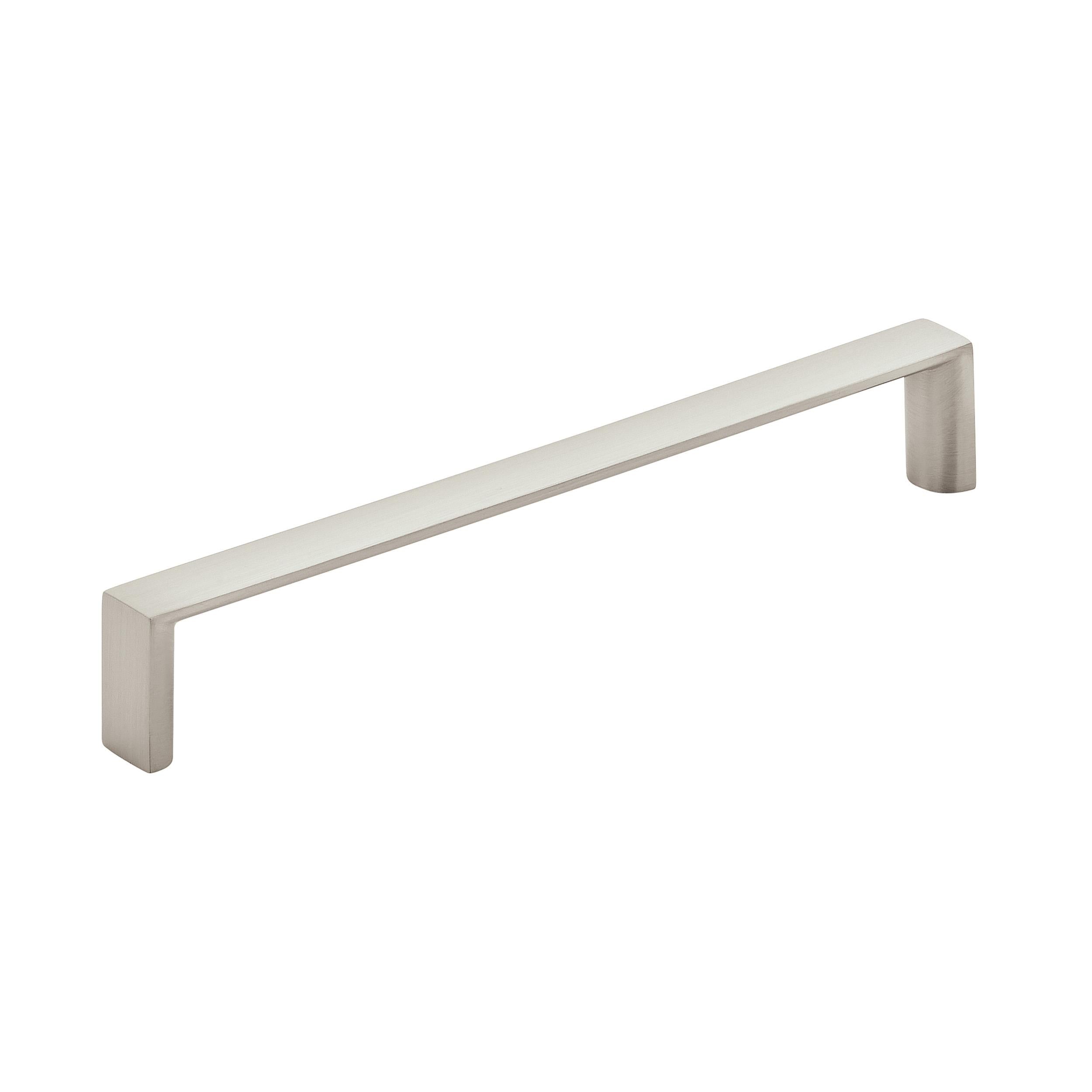 Metro 5-1/16 inch (128mm) Center-to-Center Satin Nickel Cabinet Pull