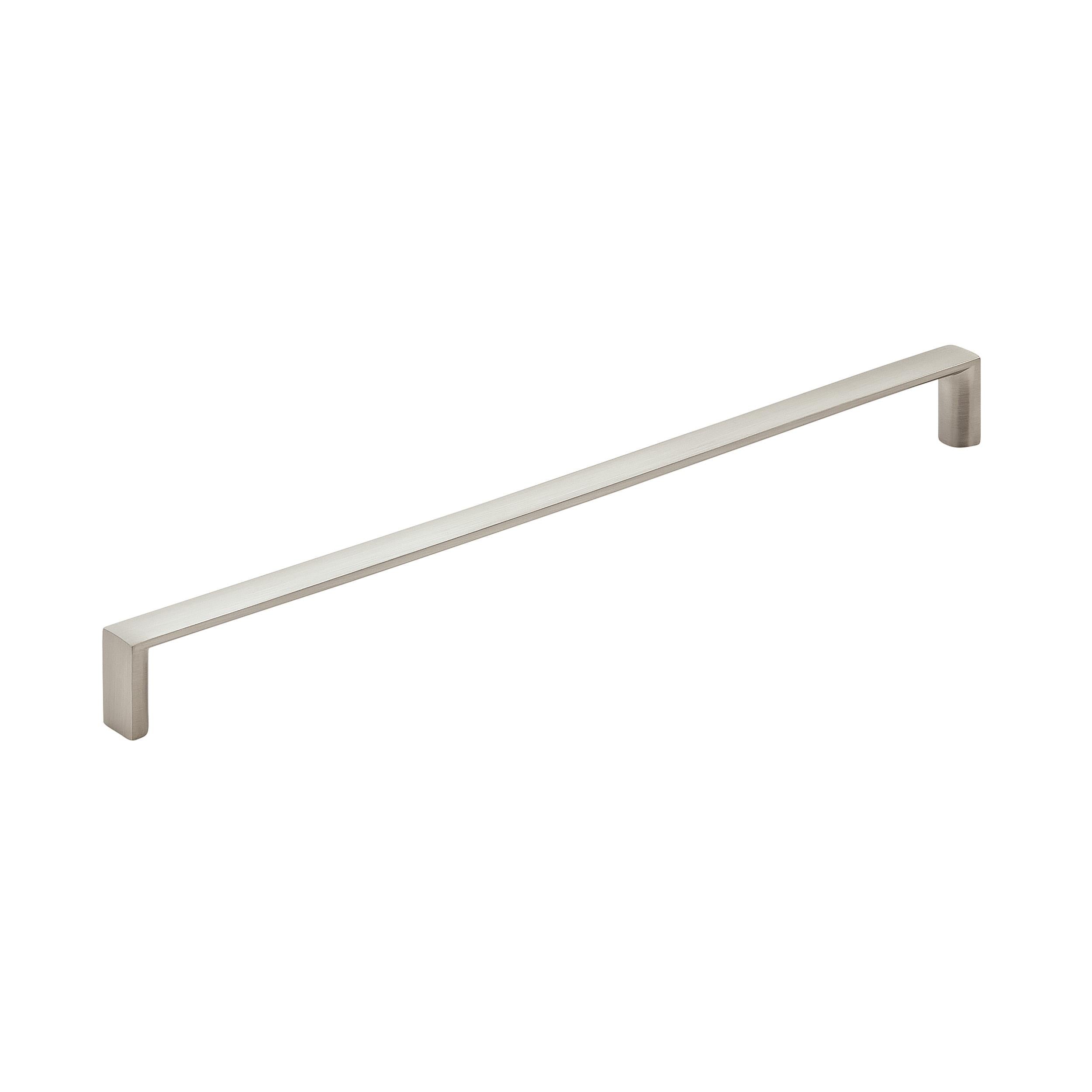 Metro 8-13/16 inch (224mm) Center-to-Center Satin Nickel Cabinet Pull